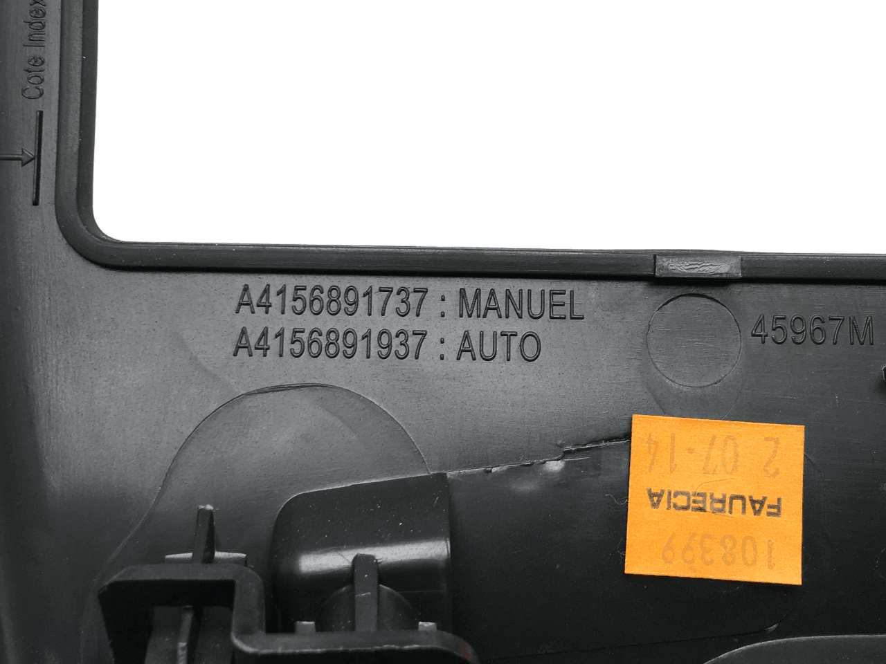 Moldura climatizador Citan w415 - A4156891737