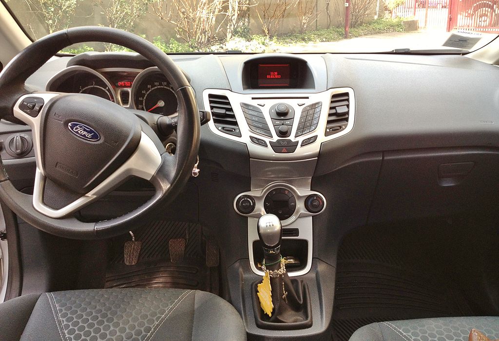 Moldura Climatizador Ford Fiesta 2008 - 2017 - 8A6118D422AFW