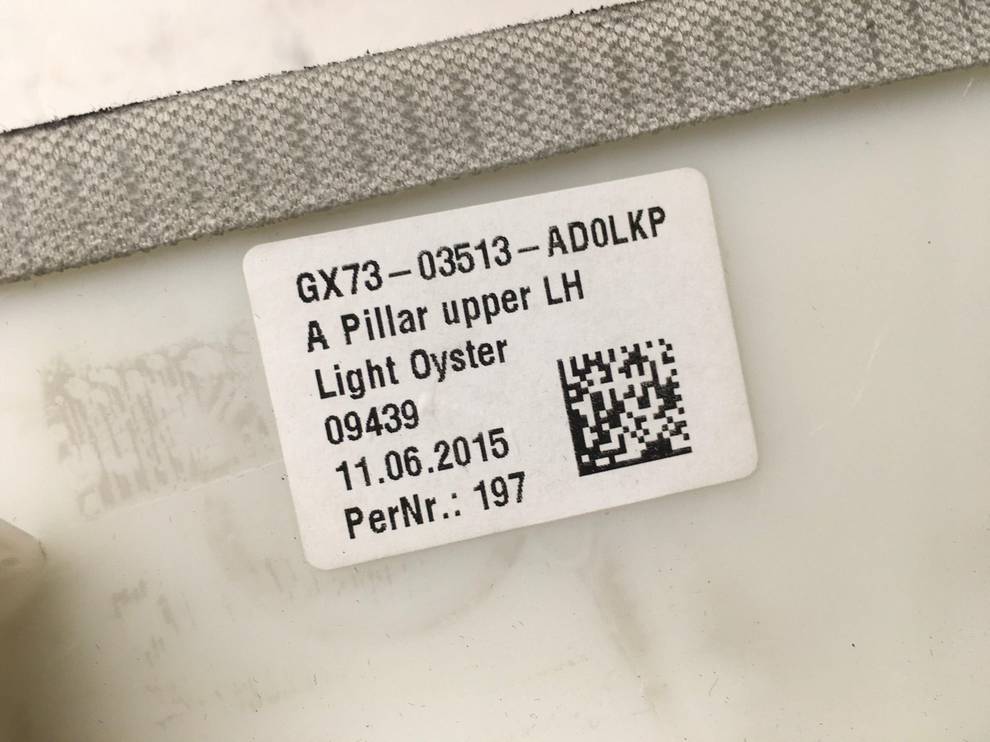 Moldura Columna del izq Jaguar XE - GX7303513