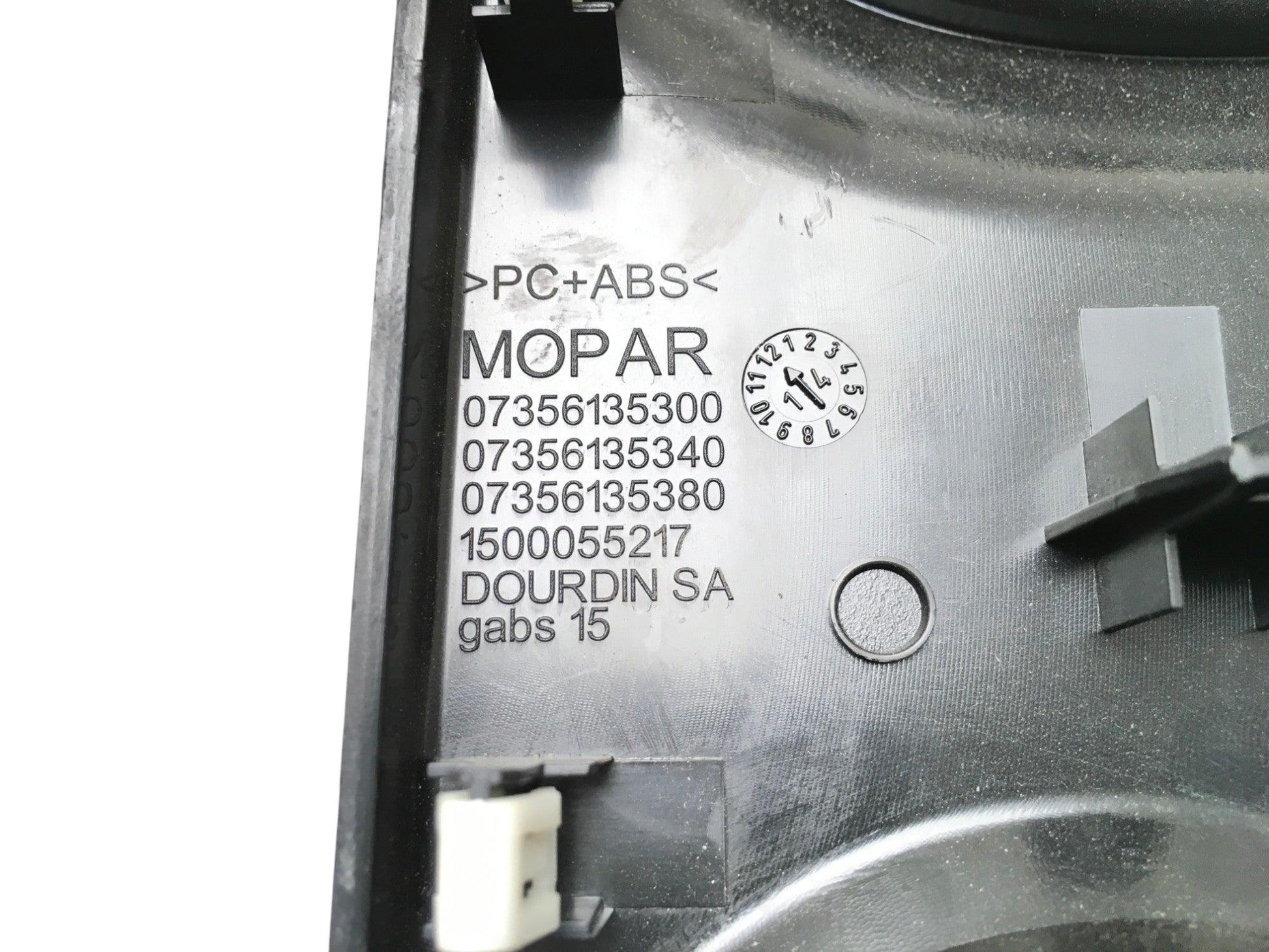 Moldura consola central Fiat 500X 334 - 07356135300