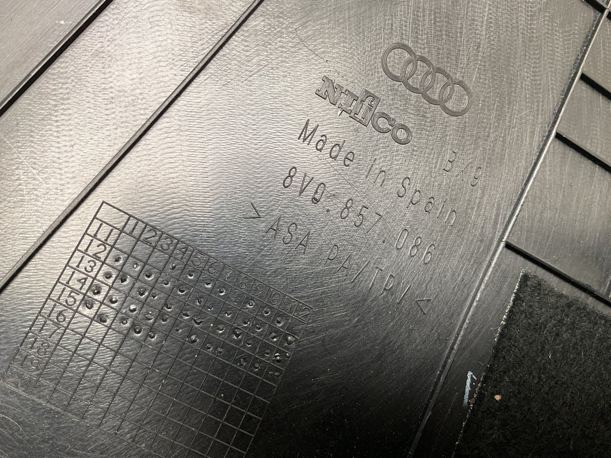 Moldura dcha Salpicadero Audi A3 2012 - 2020 - 8V0857086