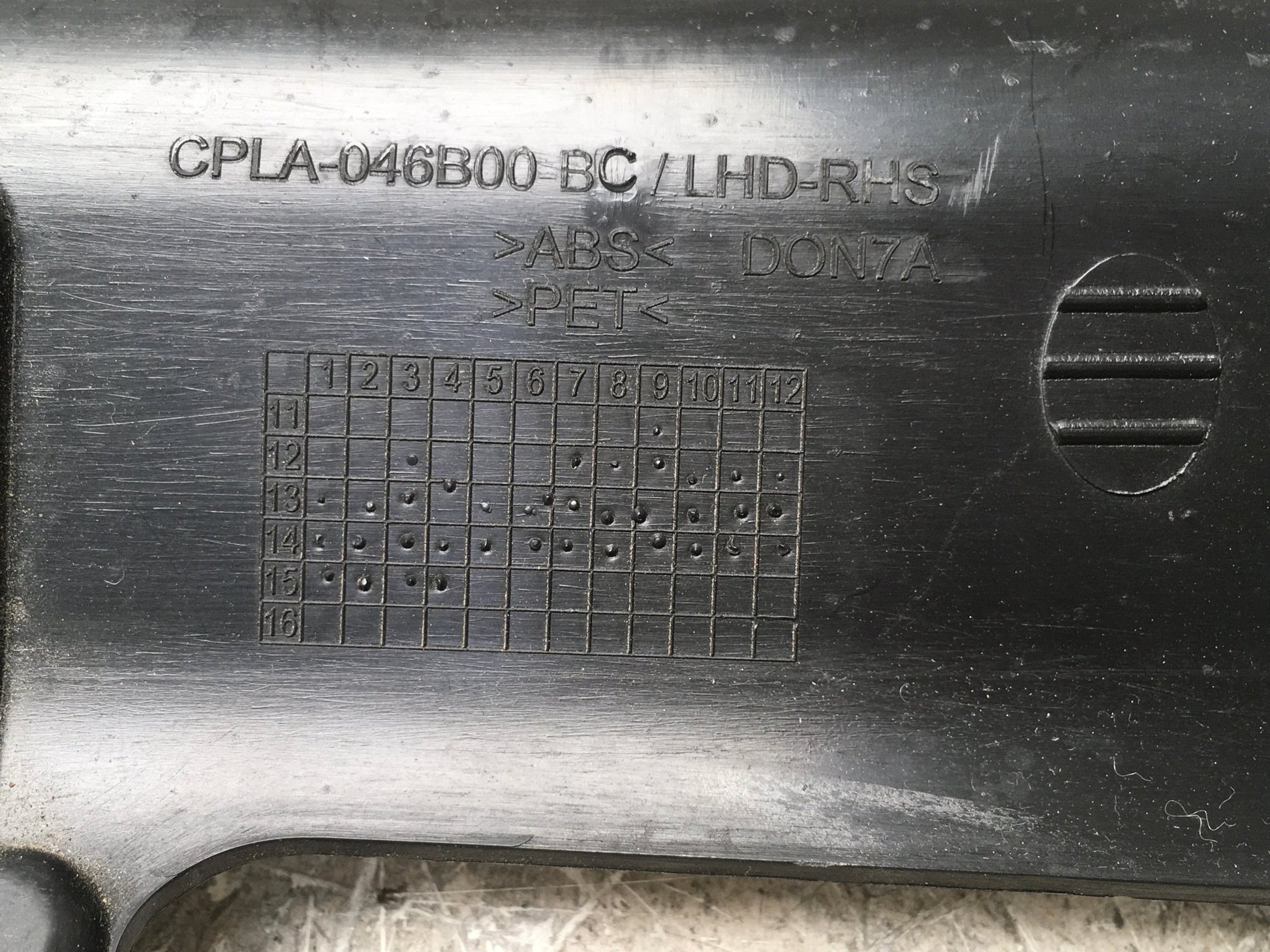 Moldura dcha salpicadero Range Rover Sport II L494 - CPLA046B00BC