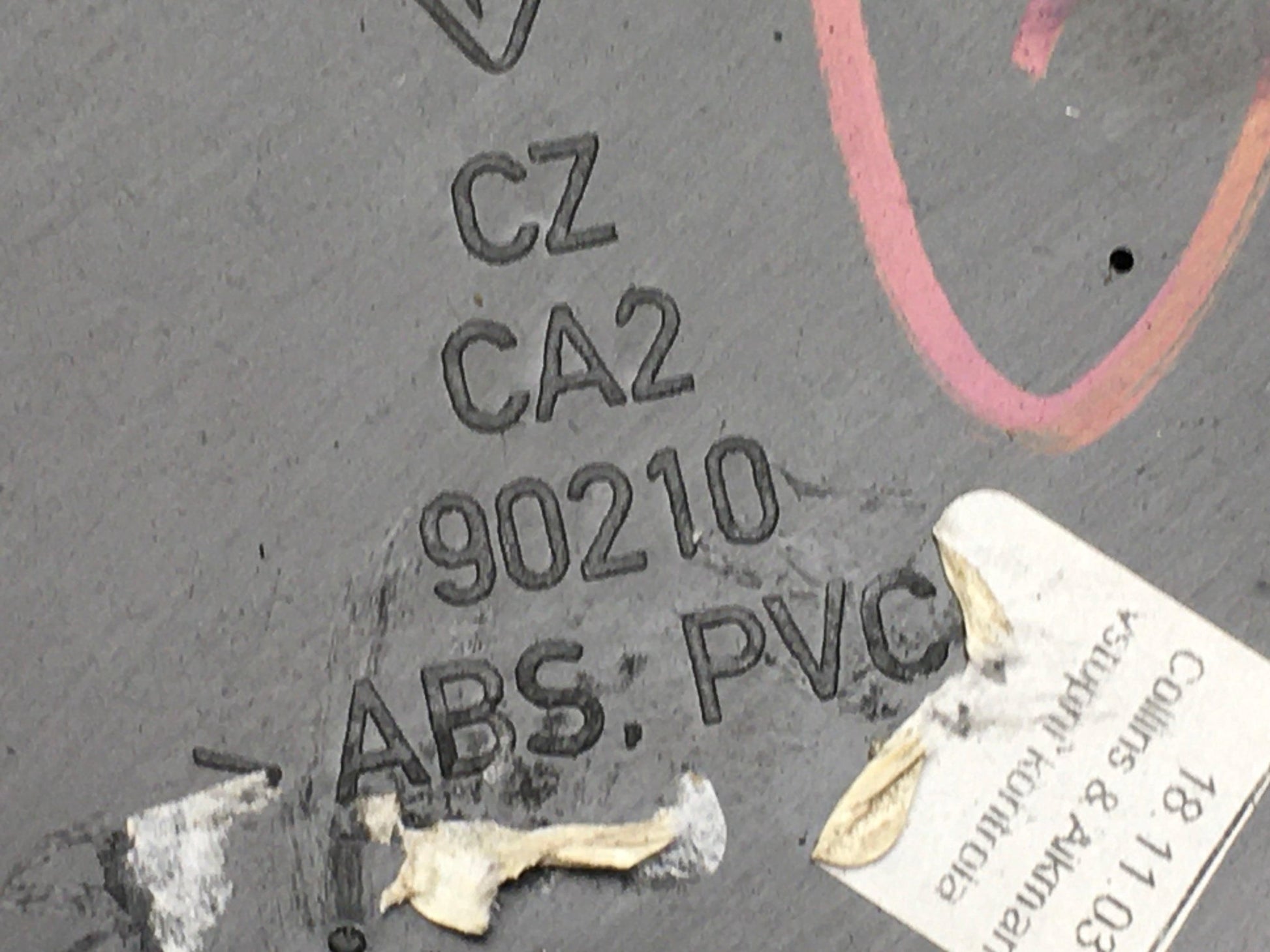 Moldura derecha salpicadero Porsche Cayenne 955 - 7L5858112