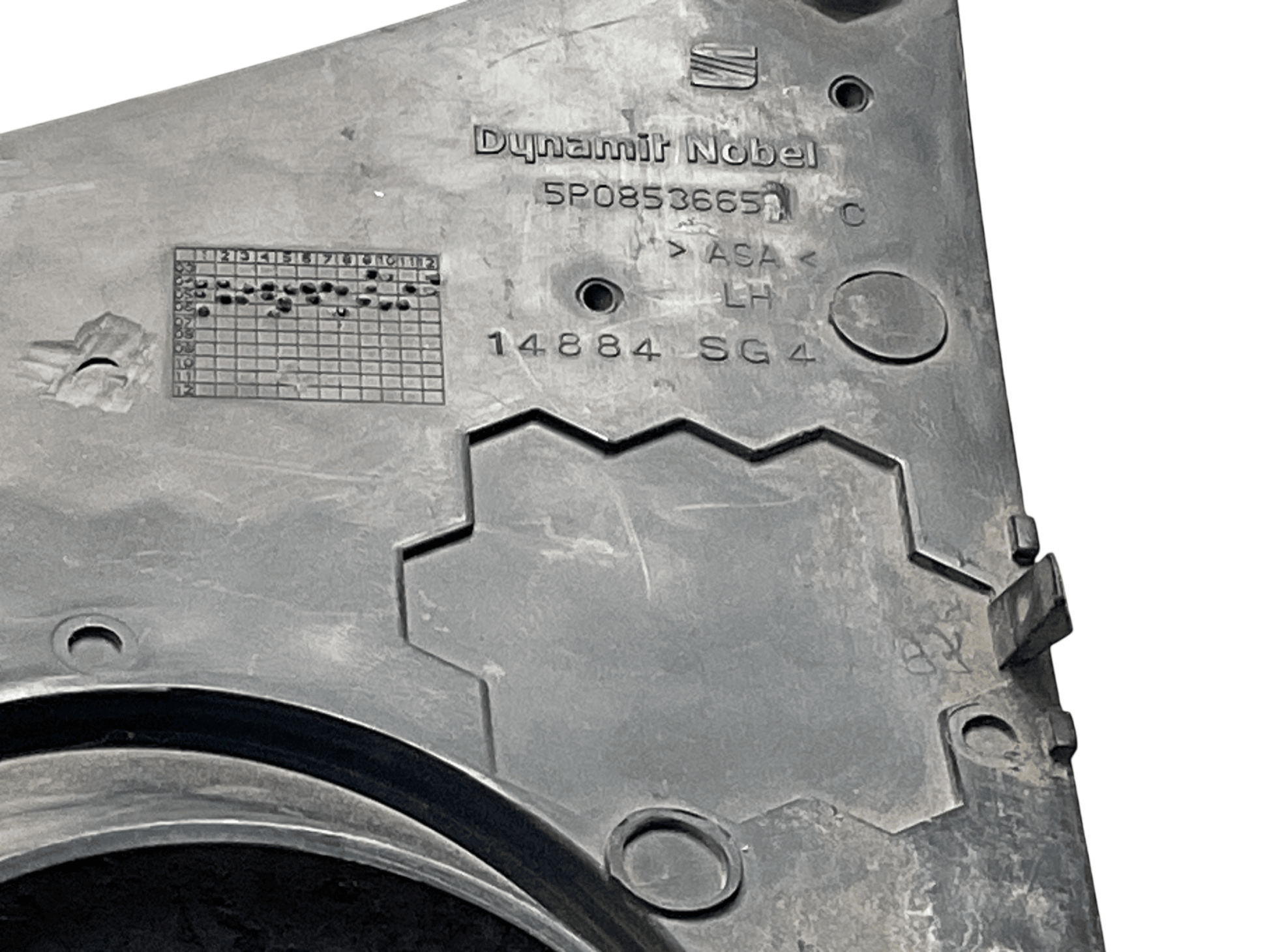 Moldura faro antinieblas izq Seat Altea 04-15 - 5P0853665