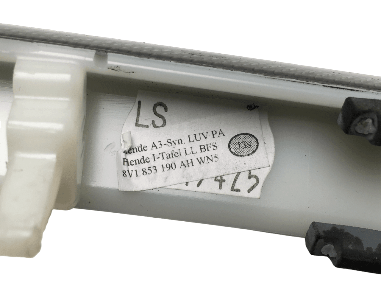 Moldura interior Audi RS3 8V 8V1853190AH - 8V1853190AH