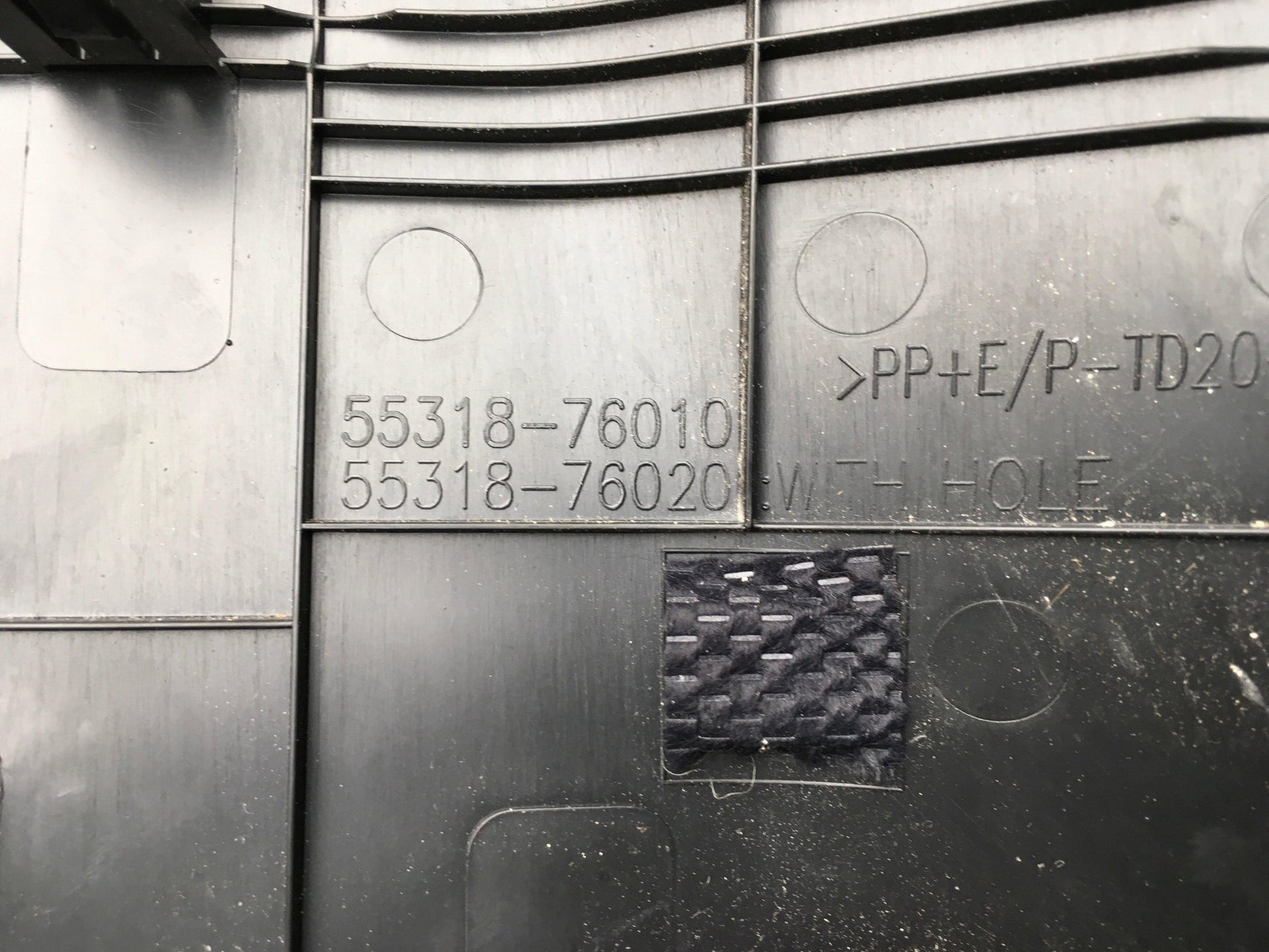 Moldura izquierda salpicadero Lexus CT200h - 5531876010