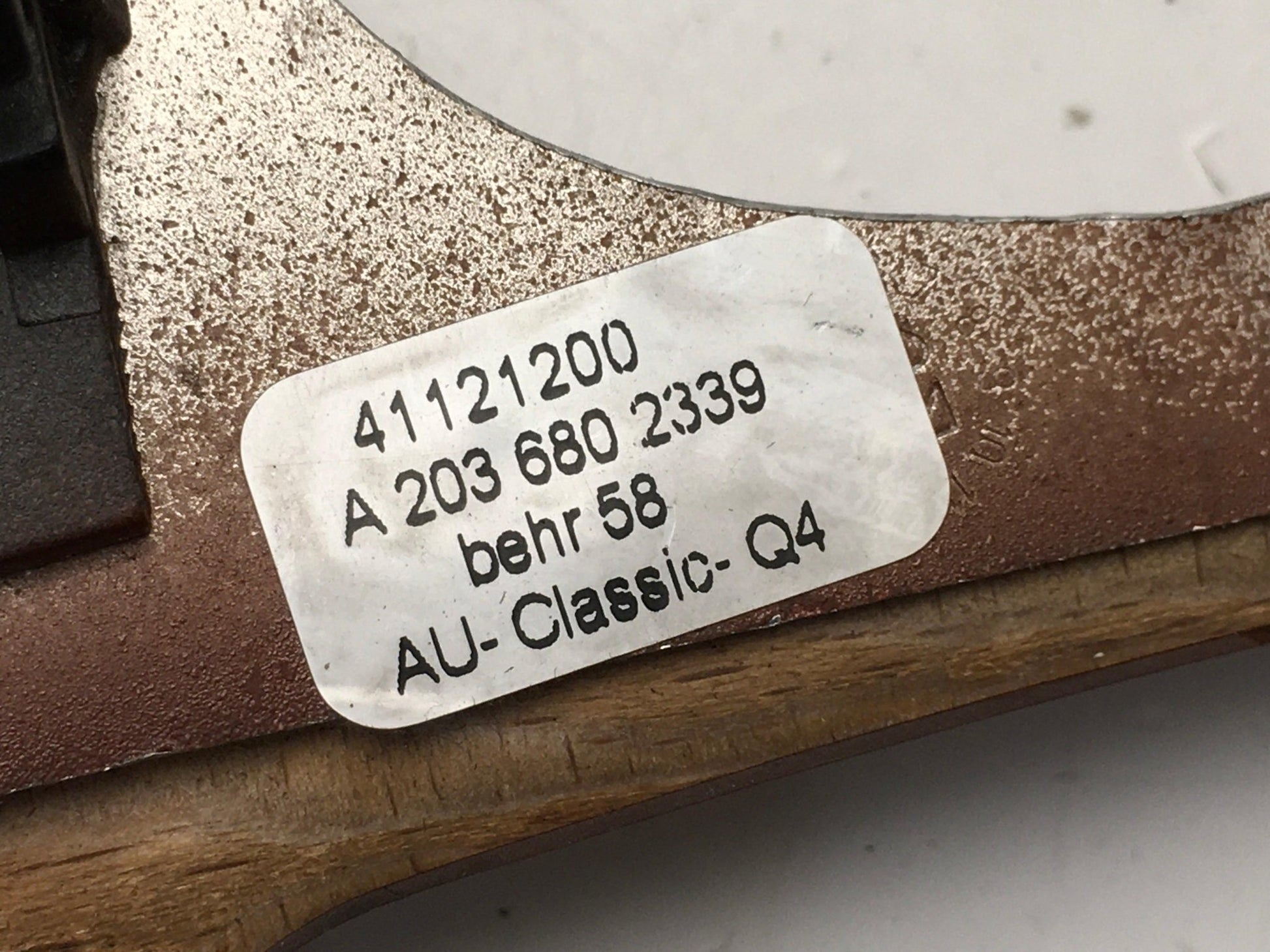 Moldura palanca cambios Mercedes W203 - A2036802339