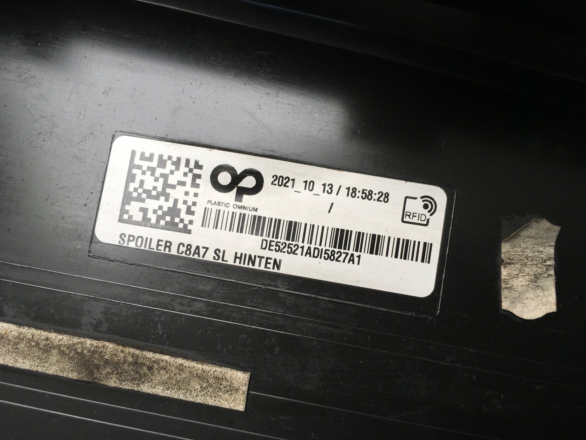 Moldura paragolpes trasero Audi A4 4K - 4K8807521B