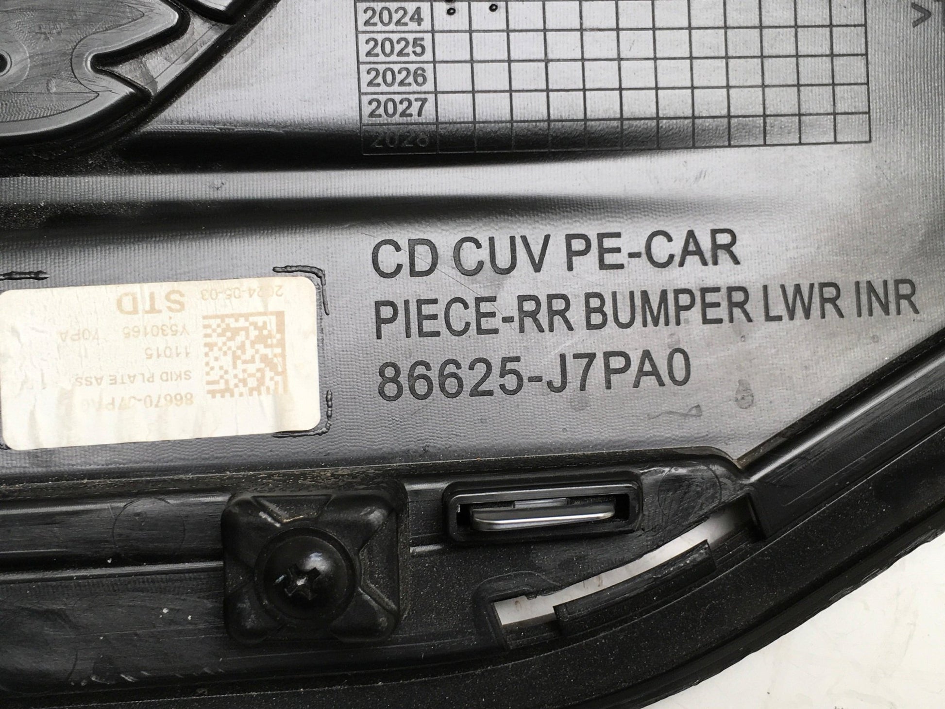 Moldura paragolpes trasero Kia Xceed Fase 2 - 86625J7PA0