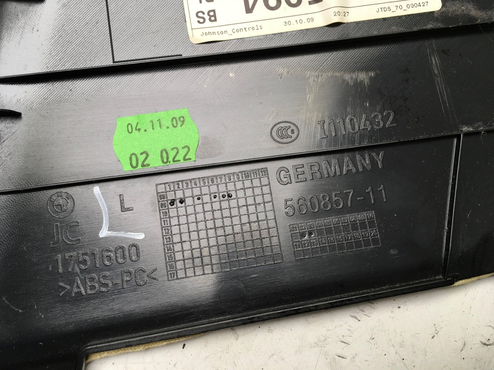 Moldura Pilar B BMW F07 - 1751600