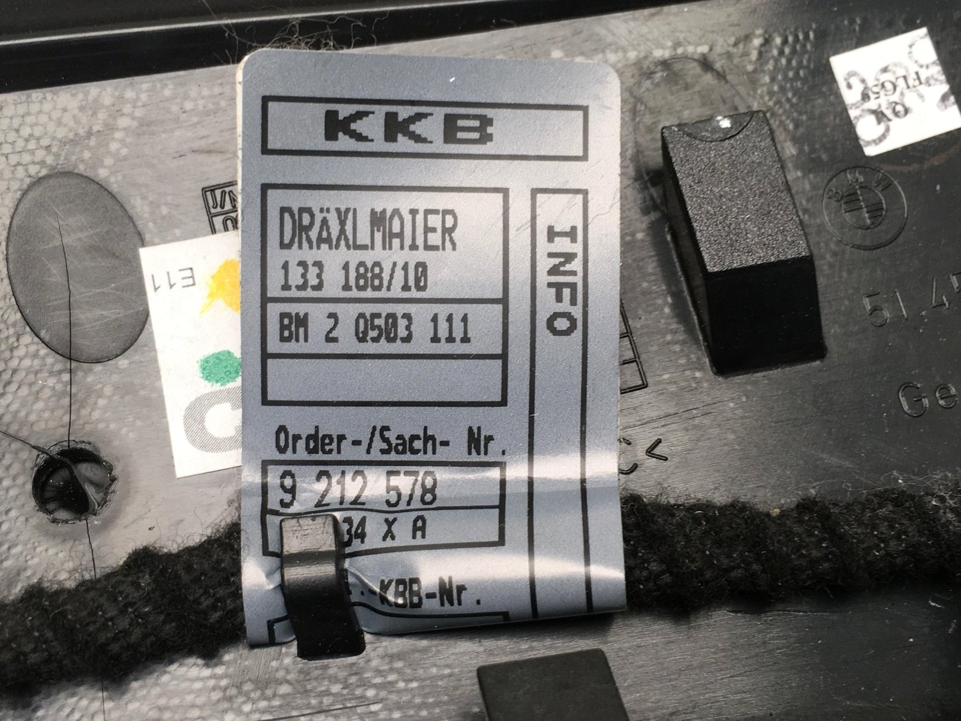 Moldura Salpicadero BMW F07 GT - 9212578