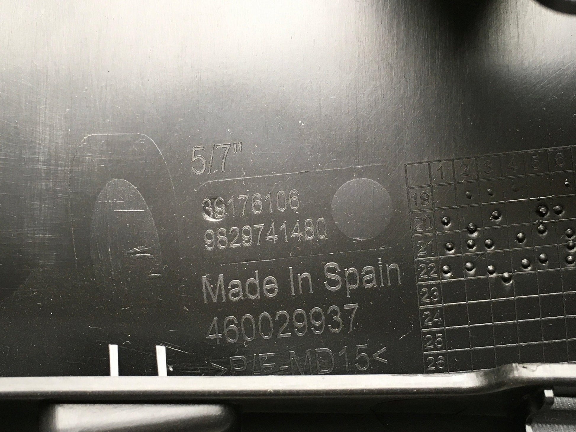 Moldura Salpicadero Opel Corsa F - 9829741480