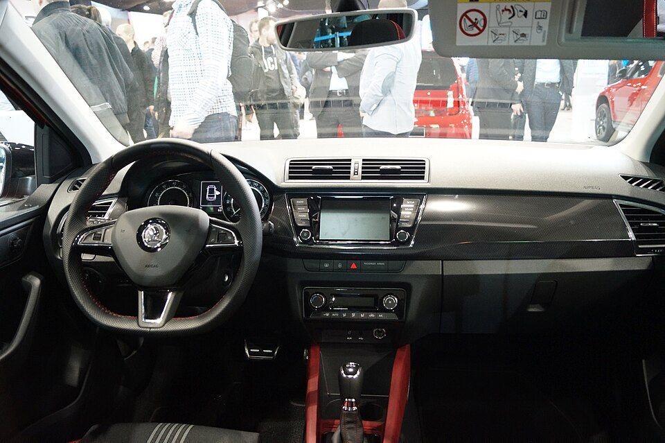 Moldura salpicadero Škoda Fabia 14-22 - 6V1858418A