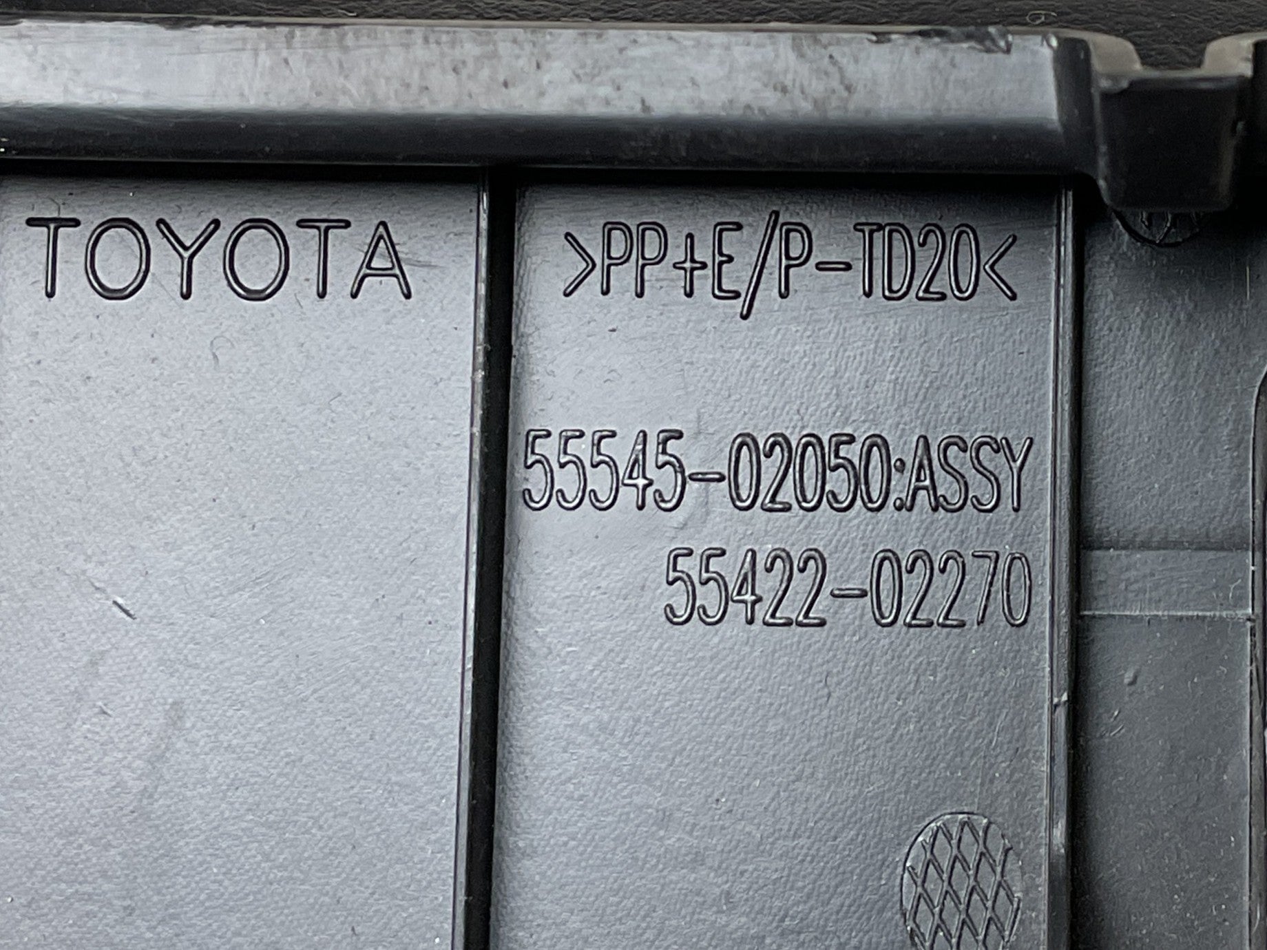 Moldura salpicadero Toyota Auris 12 - 18 - 5554502050