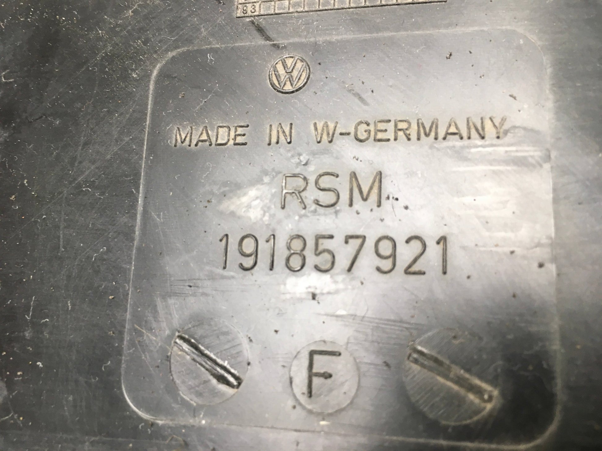 Moldura Salpicadero VW Golf II Jetta II - 191857921