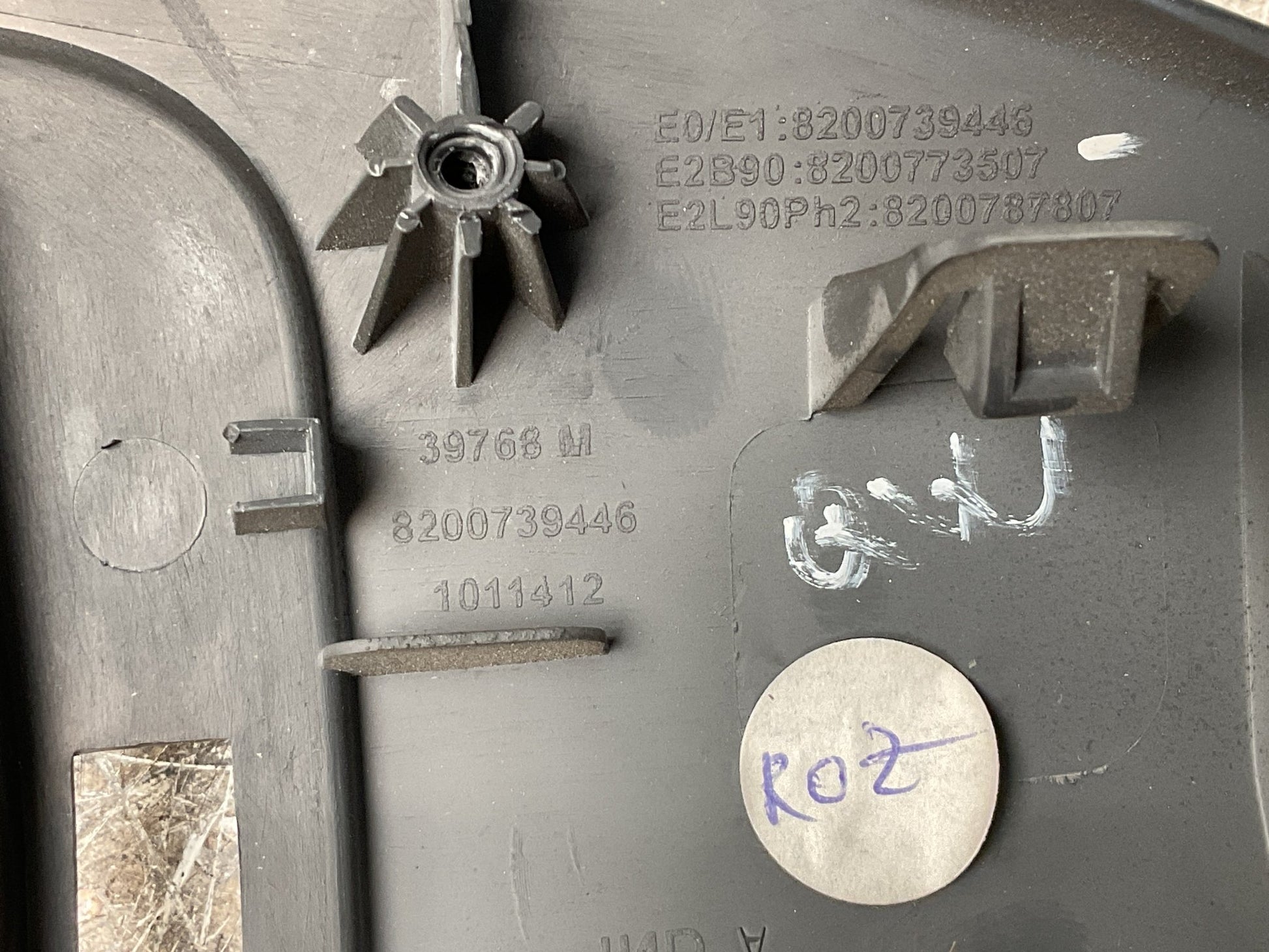 Moldura/Rejilla Dacia Sandero 2007 - 2014 - 8200739446