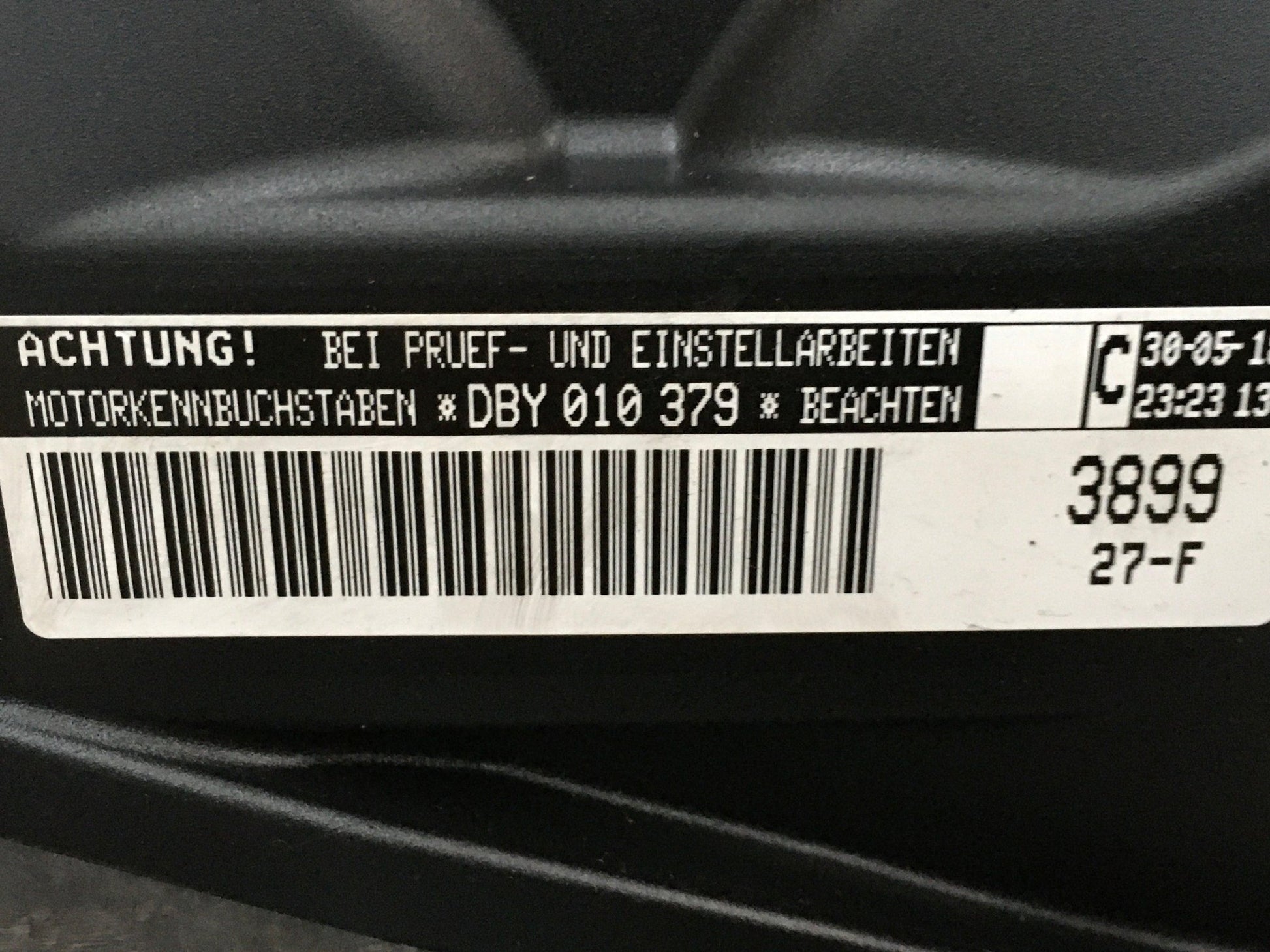 Motor 1.0TGI DBY - DBY