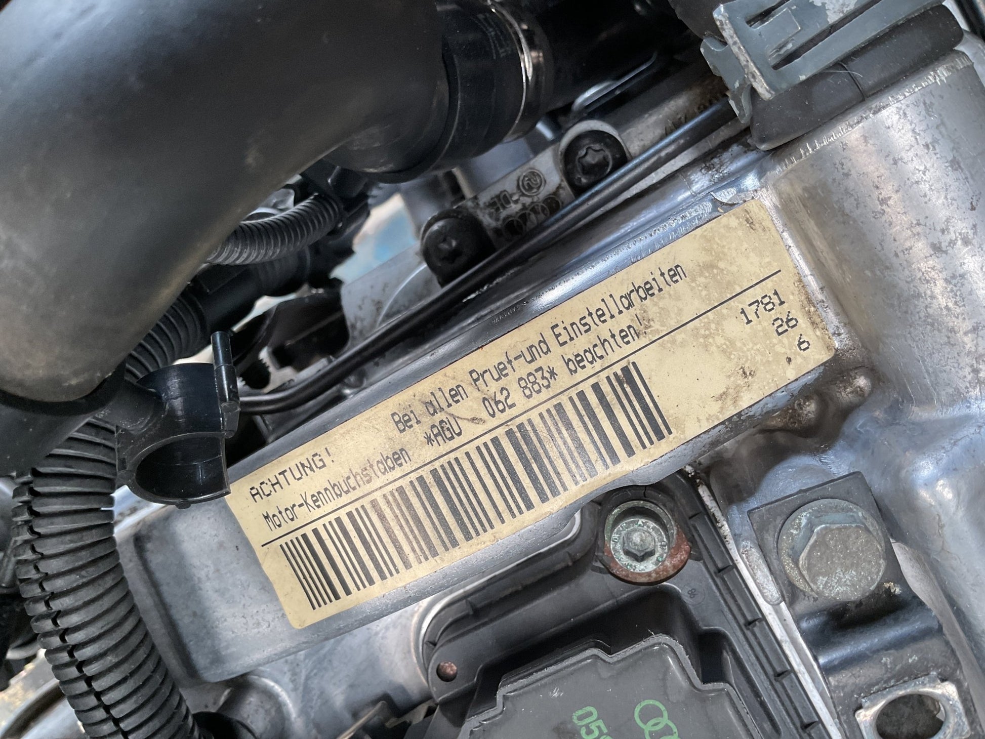 Motor AGU VW 1.8T - AGU _