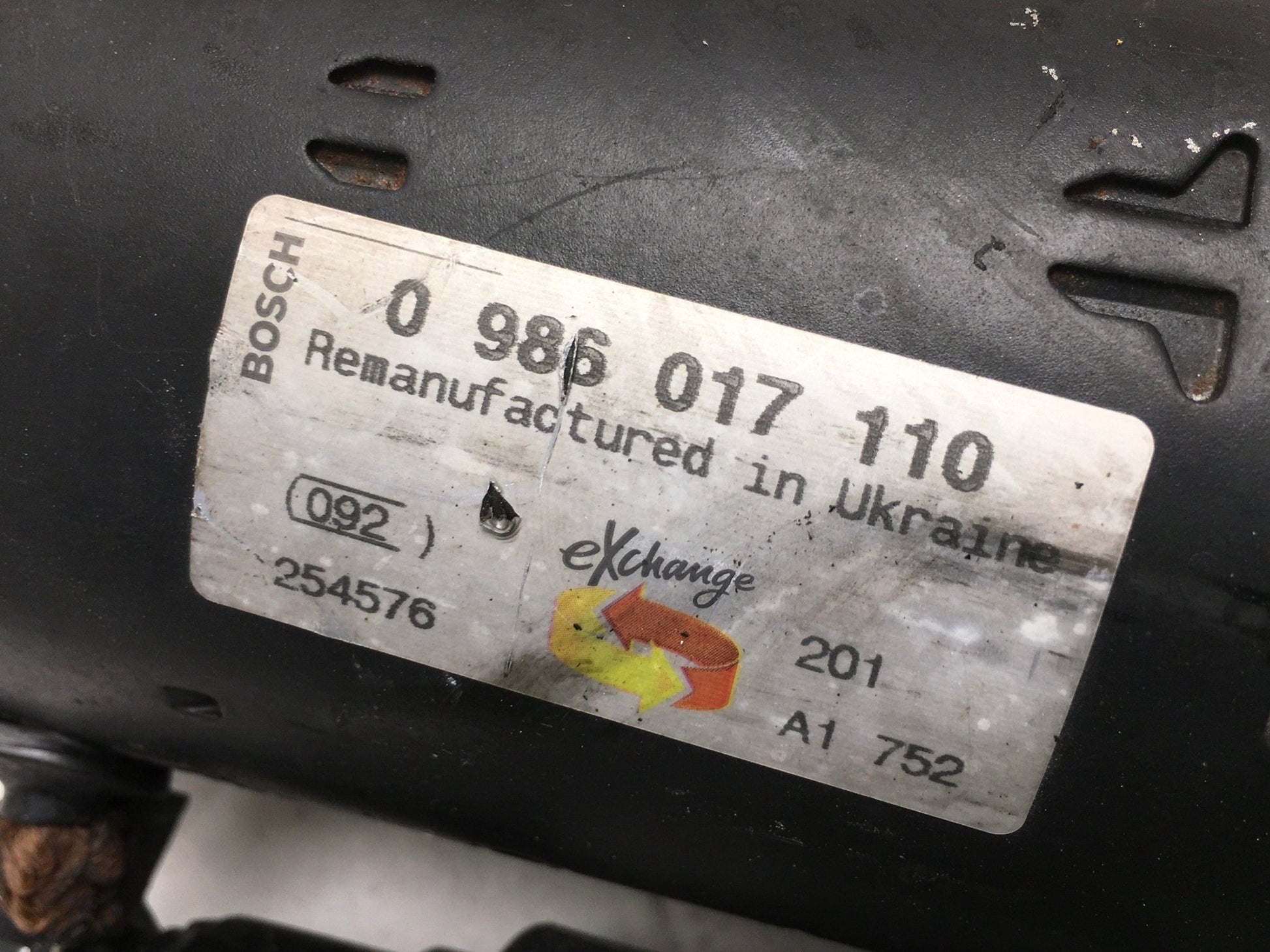 Motor arranque BMW 0986017110 - 0986017110