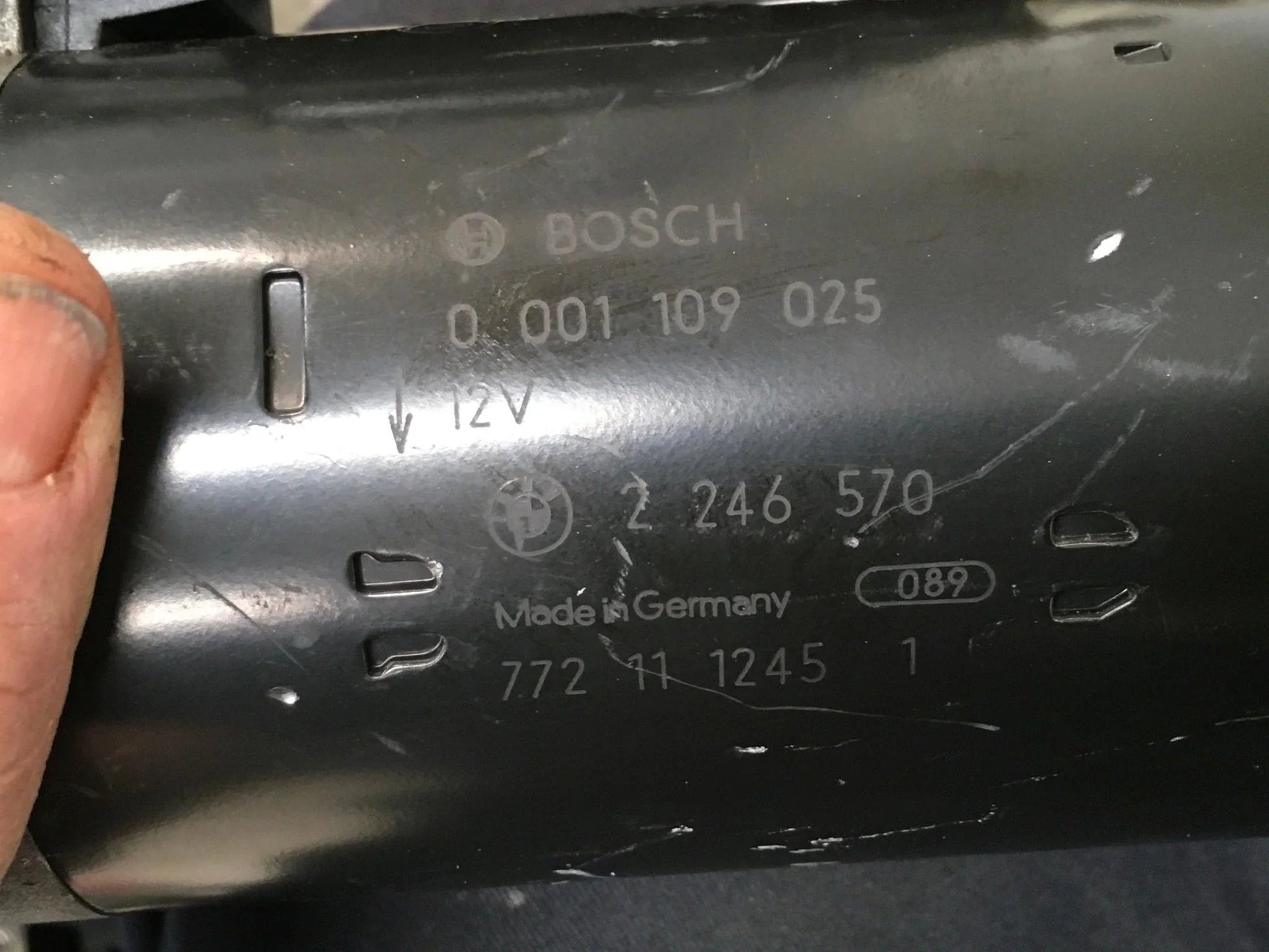 Motor arranque BMW 2246570