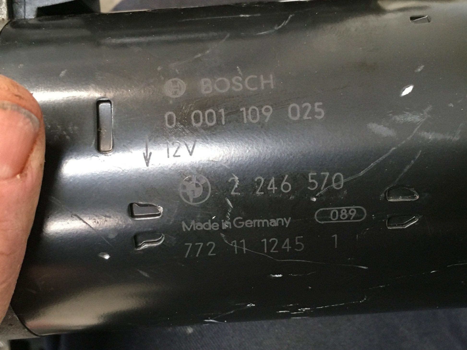 Motor arranque BMW 2246570 - 0001109025