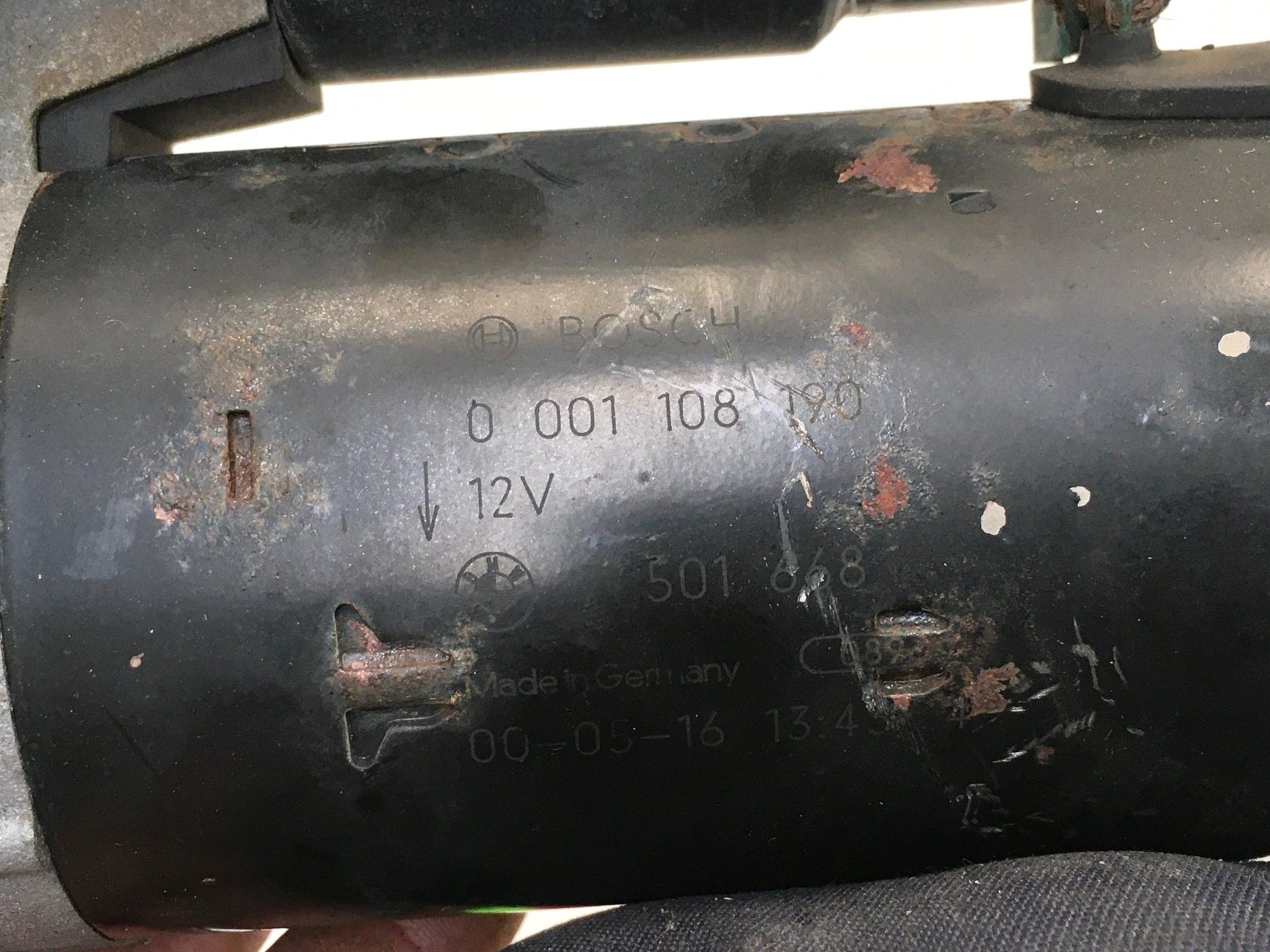 Motor arranque BMW X5 E53 7519160 - 7519160