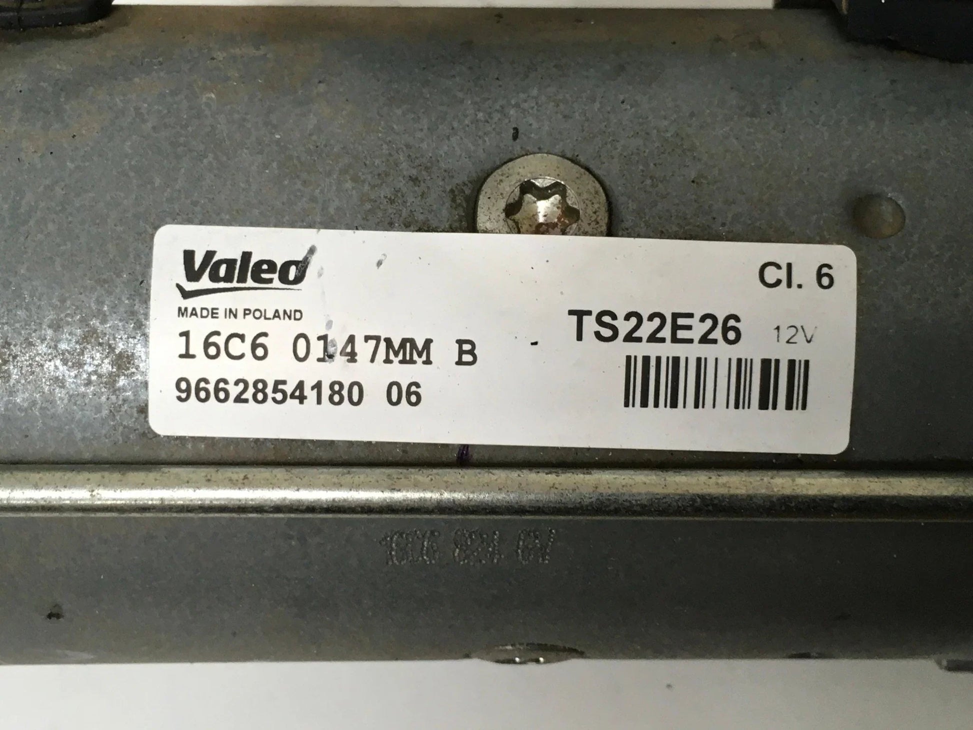 Motor arranque Citroen Peugeot 9662854180