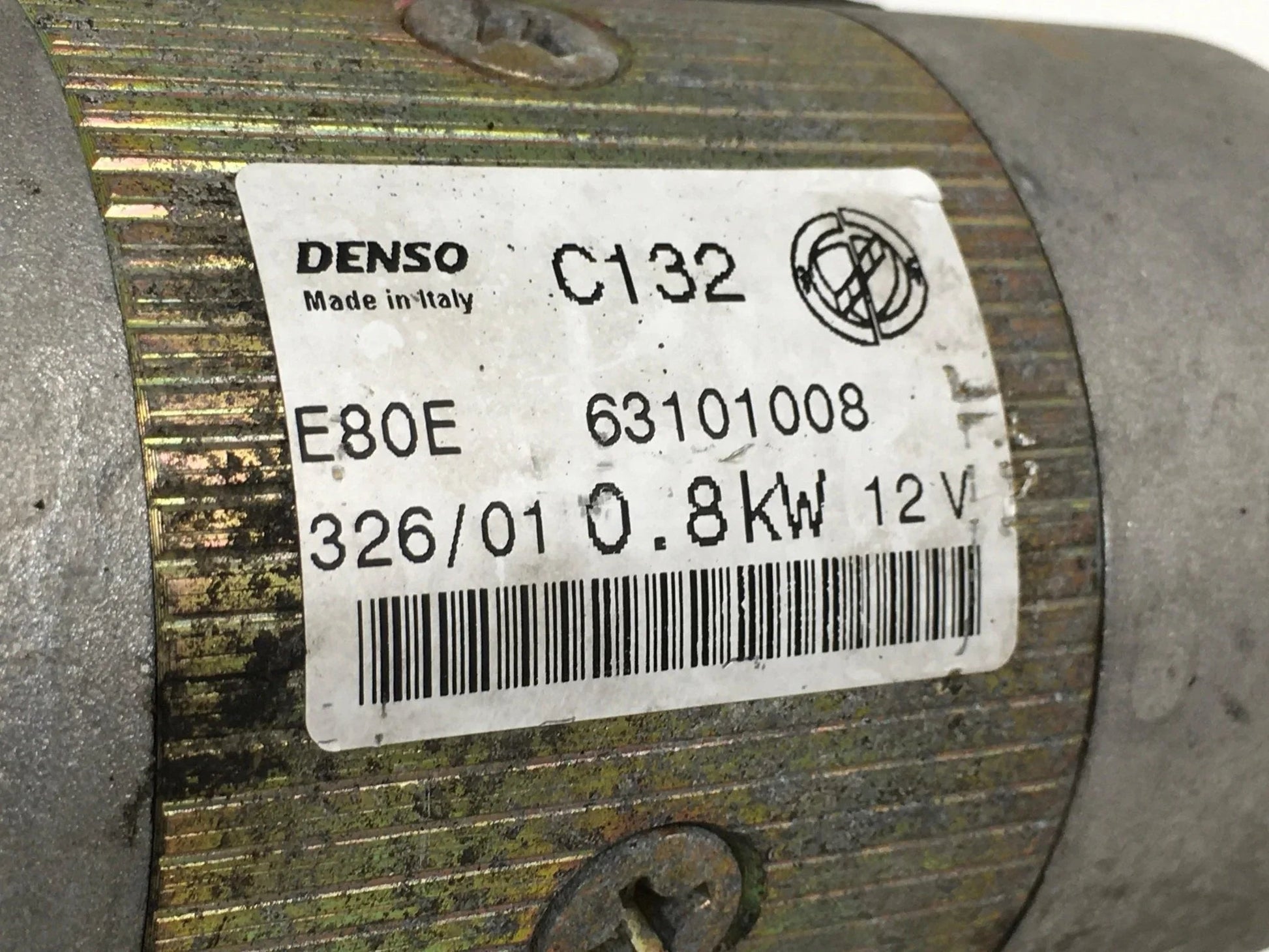 Motor arranque Fiat 63101008