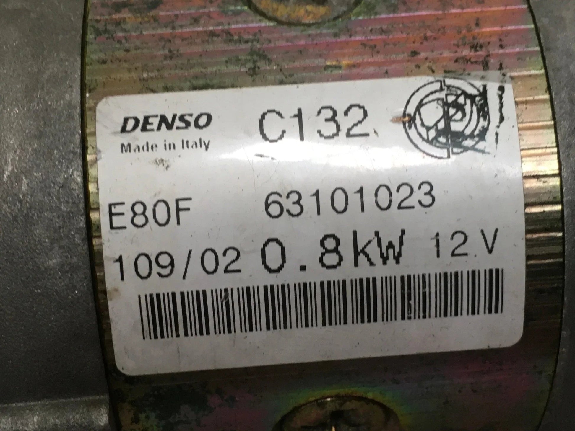 Motor arranque Fiat 63101023