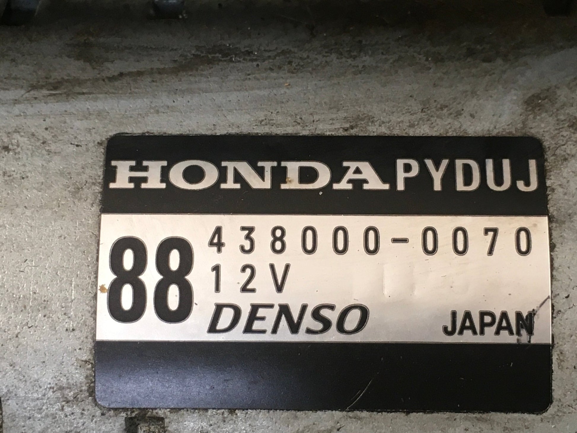 Motor Arranque Honda Civic IX y CR - V IV - 4380000070