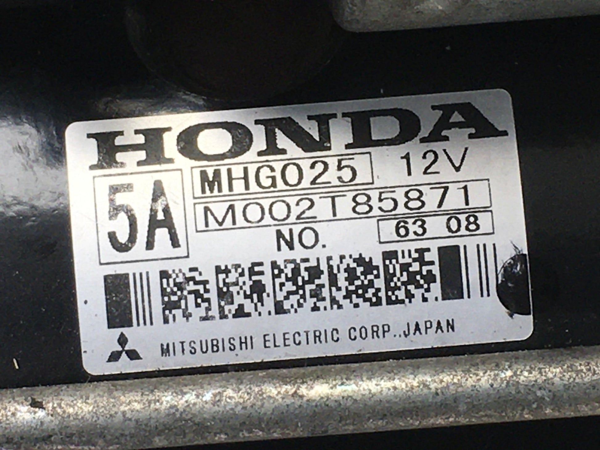 Motor arranque Honda Civic VIII M002T85871 - M002T85871