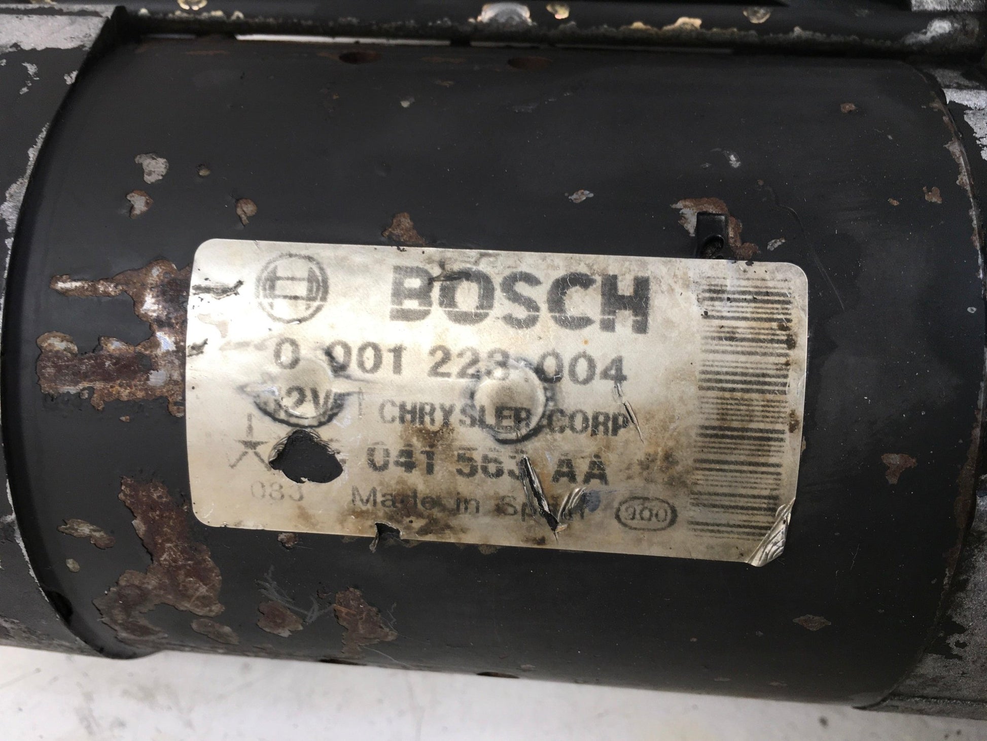 Motor arranque Jeep GR Cherokee WJ - 0001223004