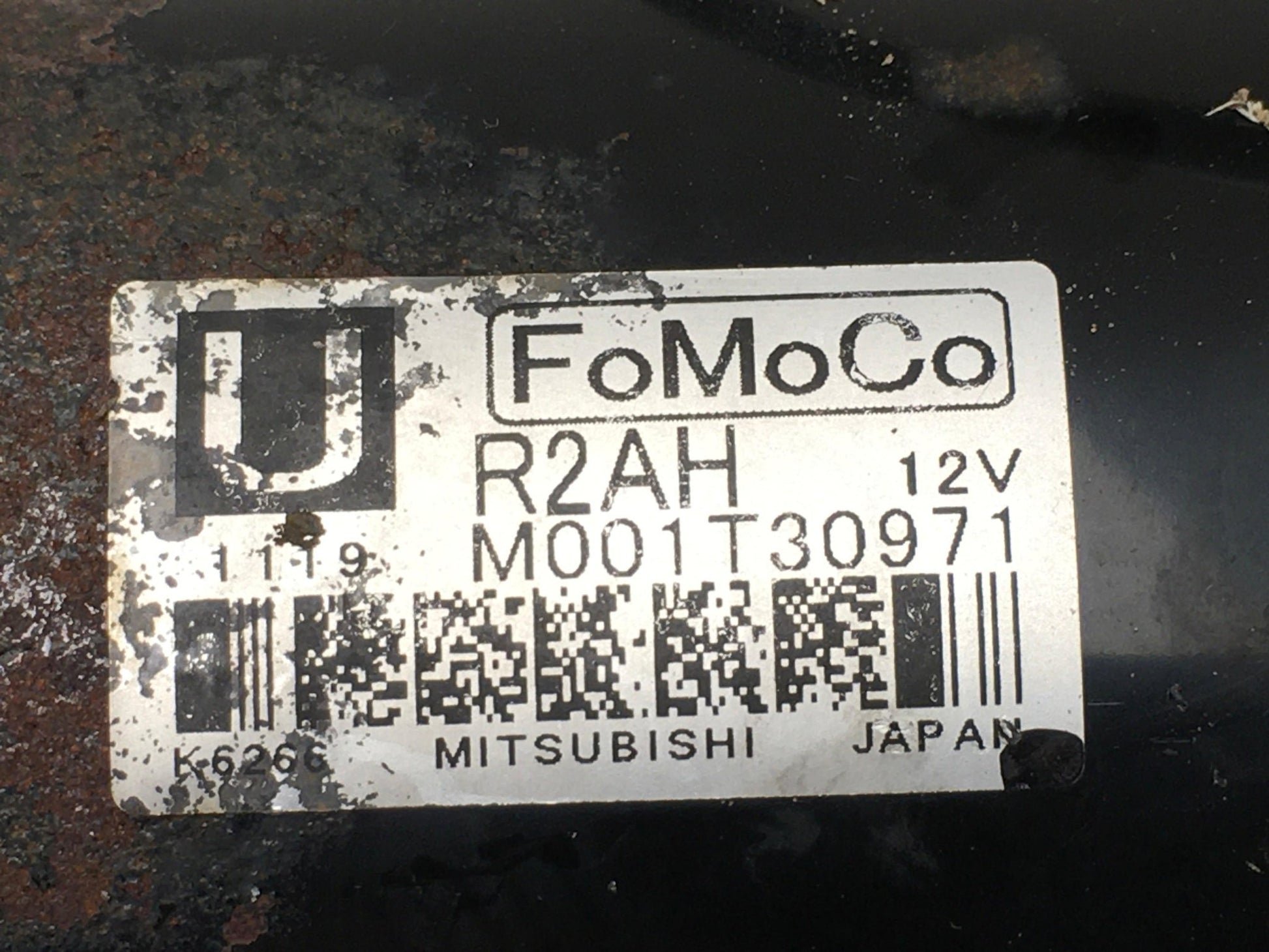 Motor arranque Mazda M001T30971 - M001T30971