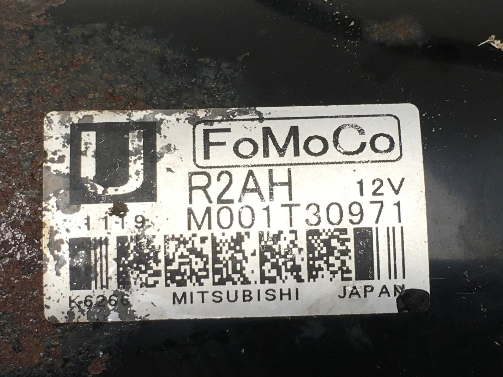 Motor arranque Mazda M001T30971