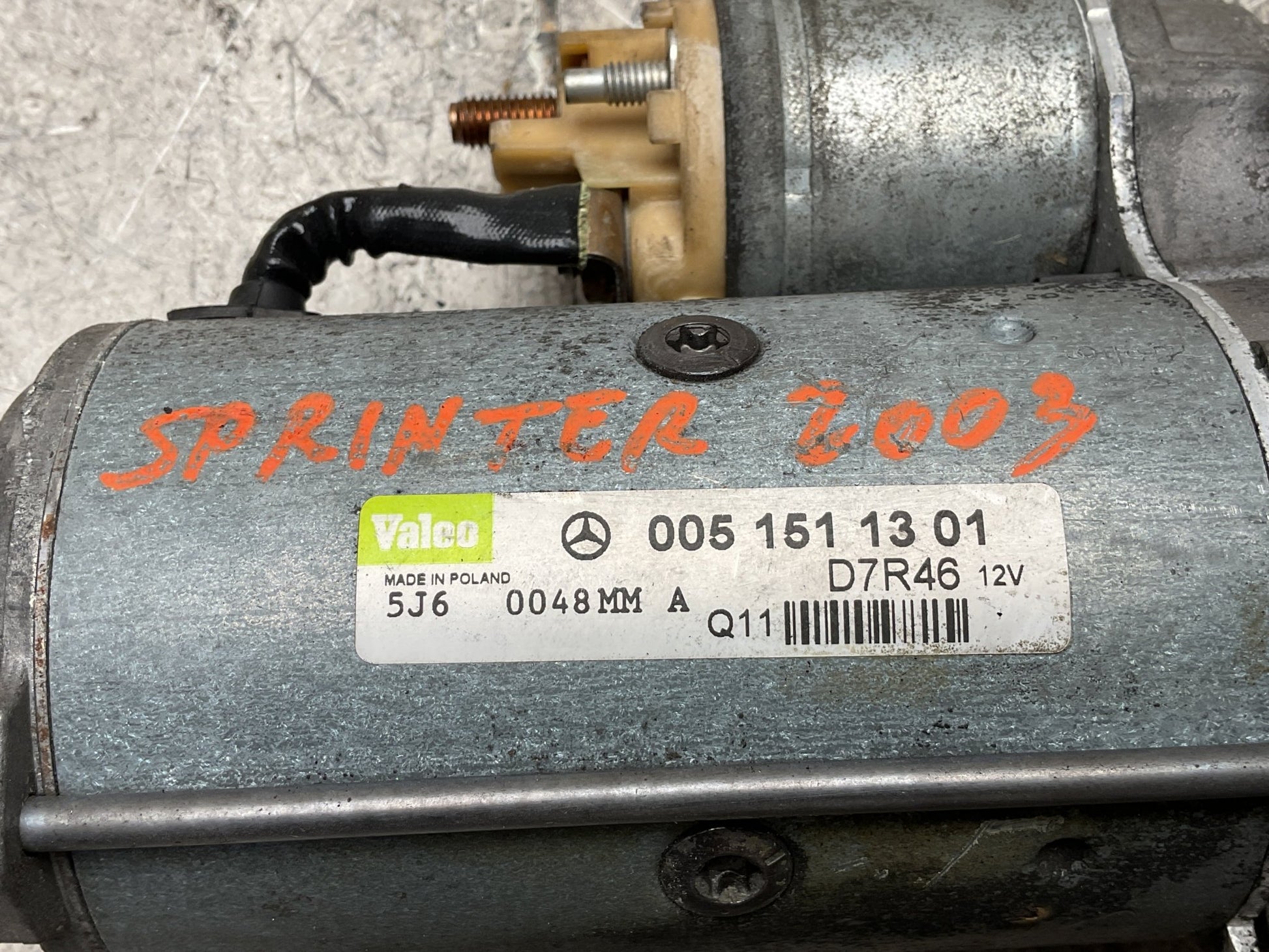 Motor Arranque Mercedes 0051511301 - 0051511301