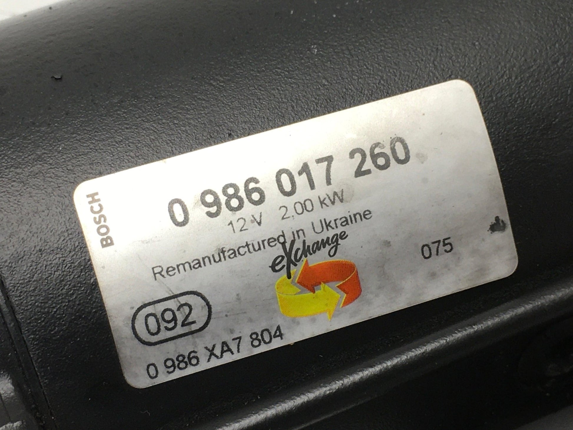 Motor arranque mercedes 0986017260 - 0986017260