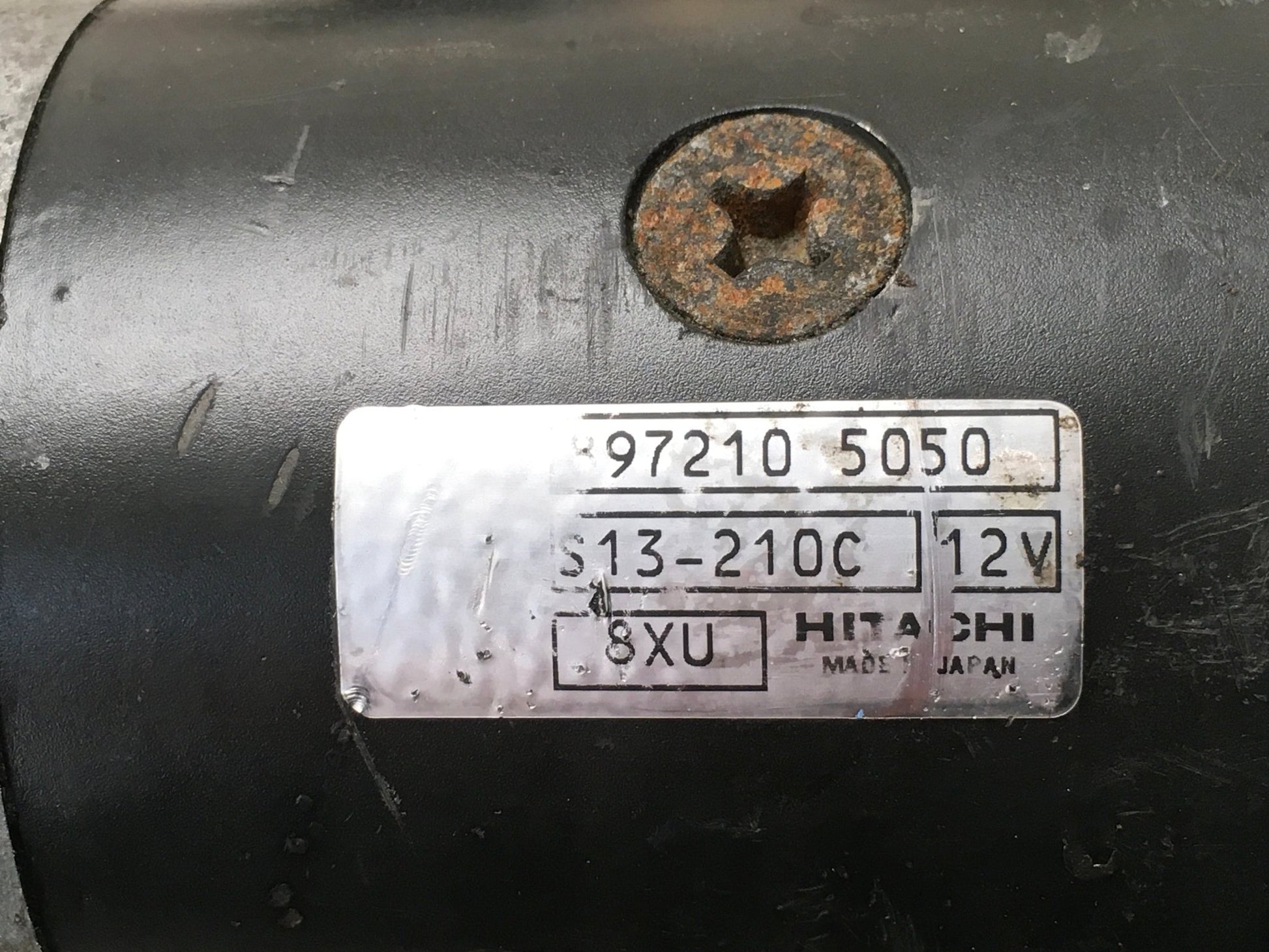 Motor arranque Opel Isuzu 8972105050 - 8972105050