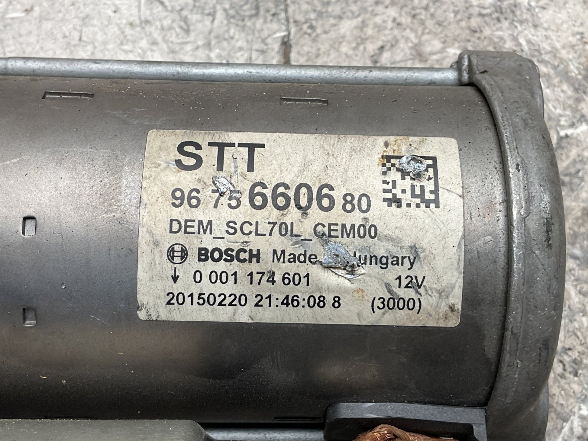 Motor Arranque PSA 9675660680 - 9675660680