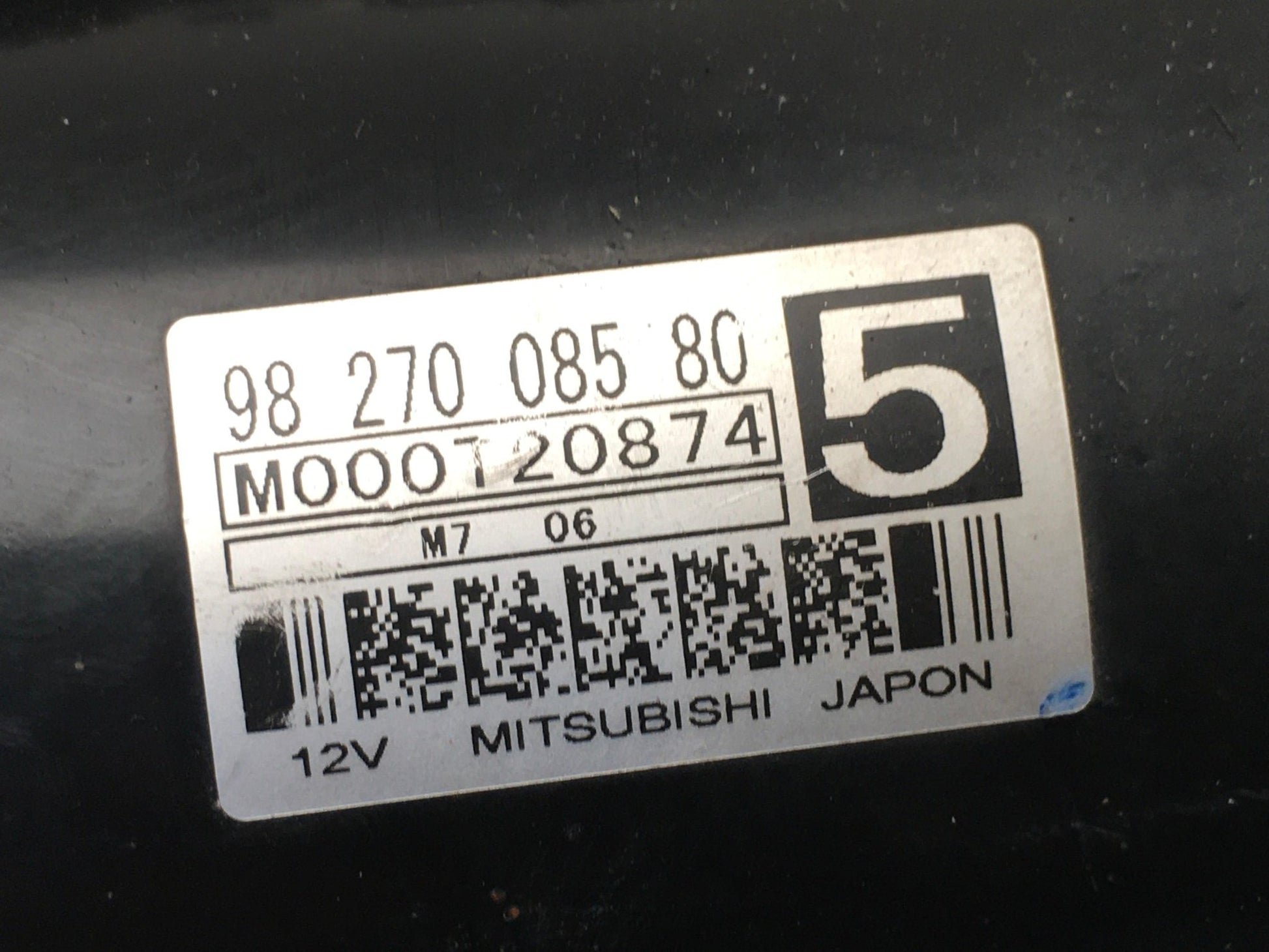 Motor arranque PSA 9827008580 - 9827008580