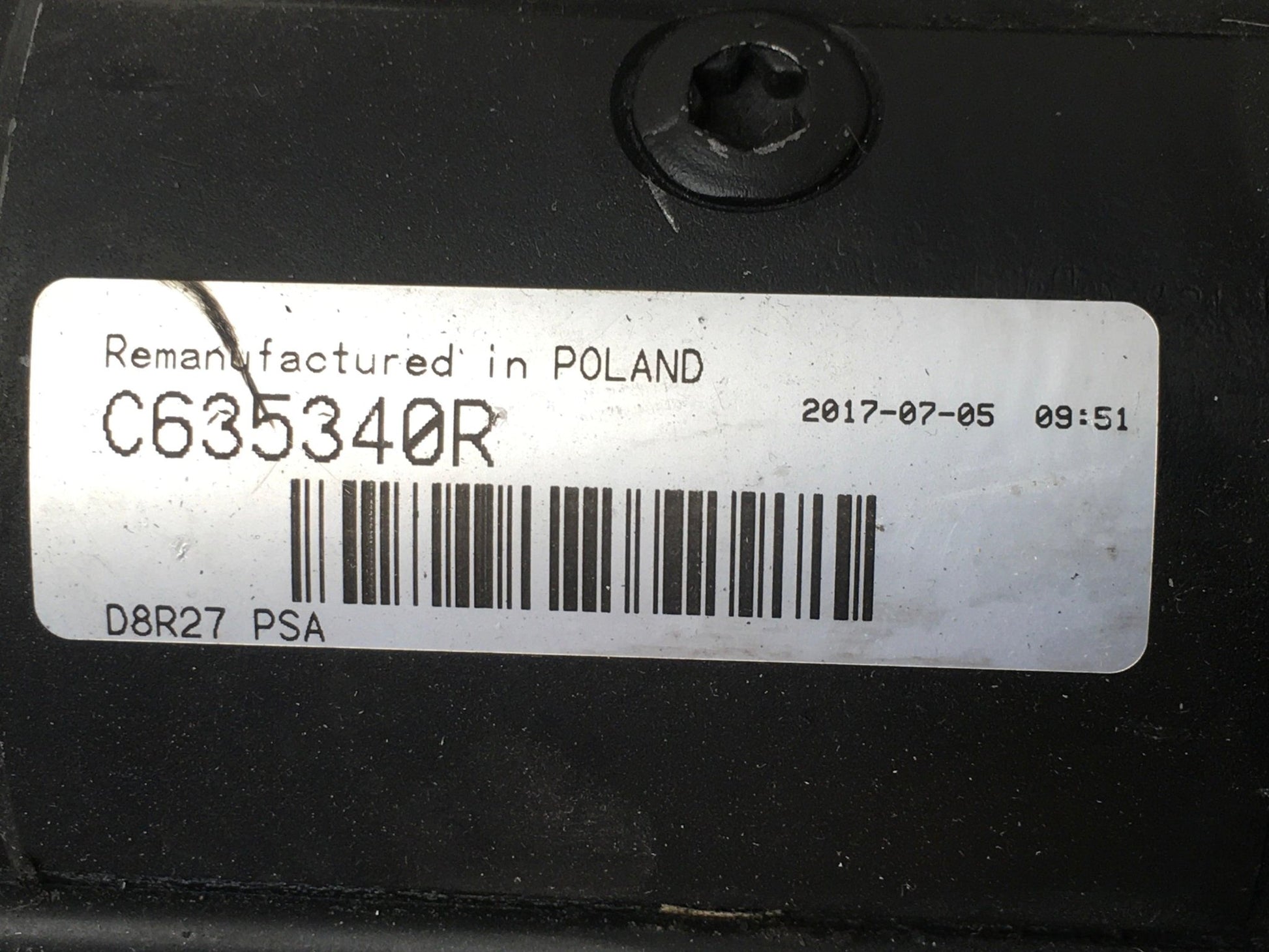 Motor arranque PSA C635340R - C635340R