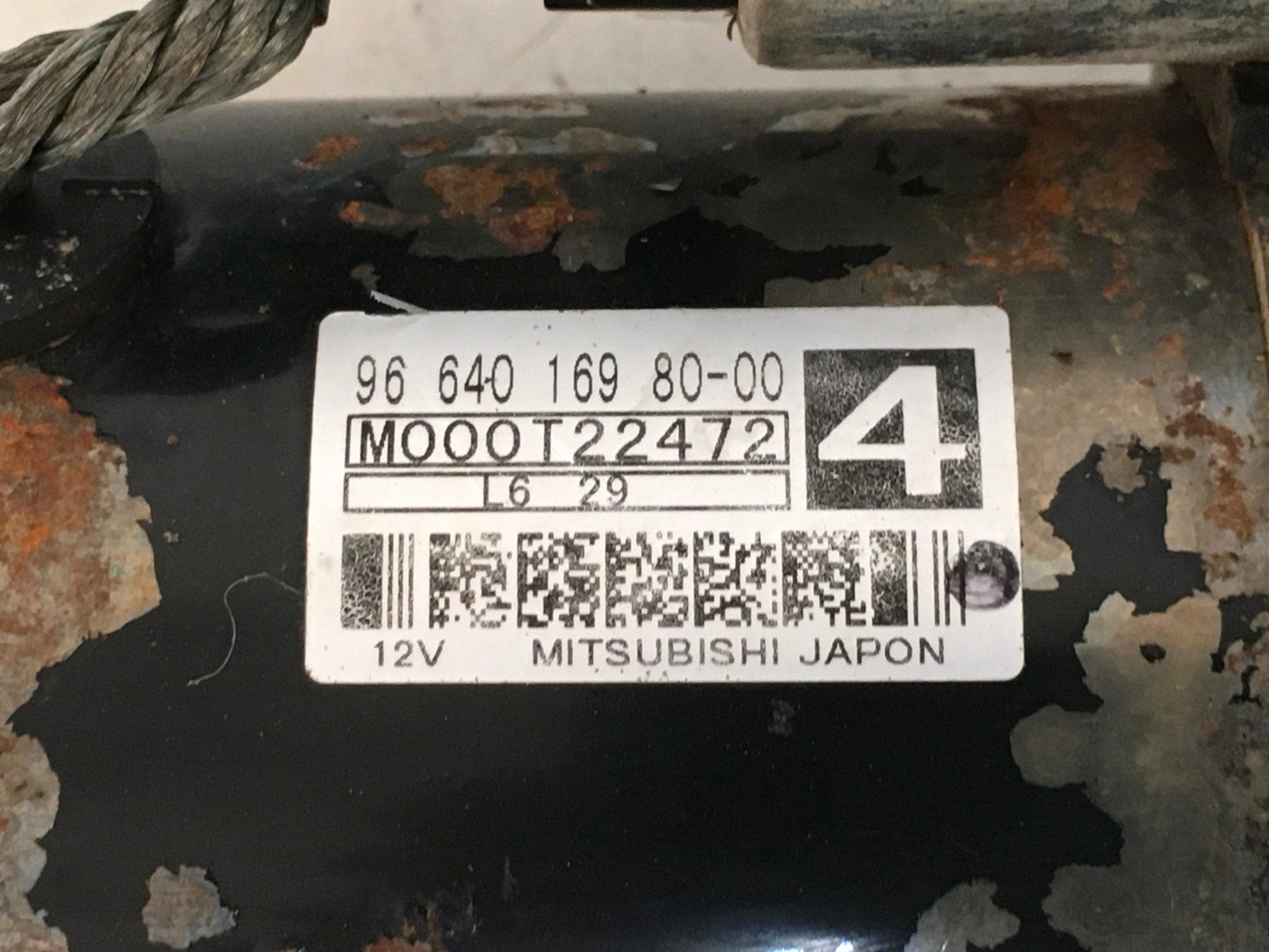 Motor arranque PSA - SAAB 966401698000 - 966401698000