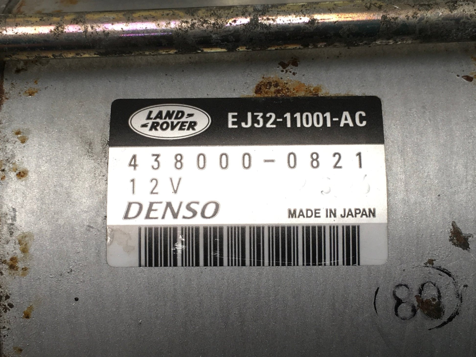 Motor Arranque Range Rover Evoque L538 EJ3211001AC - EJ3211001AC