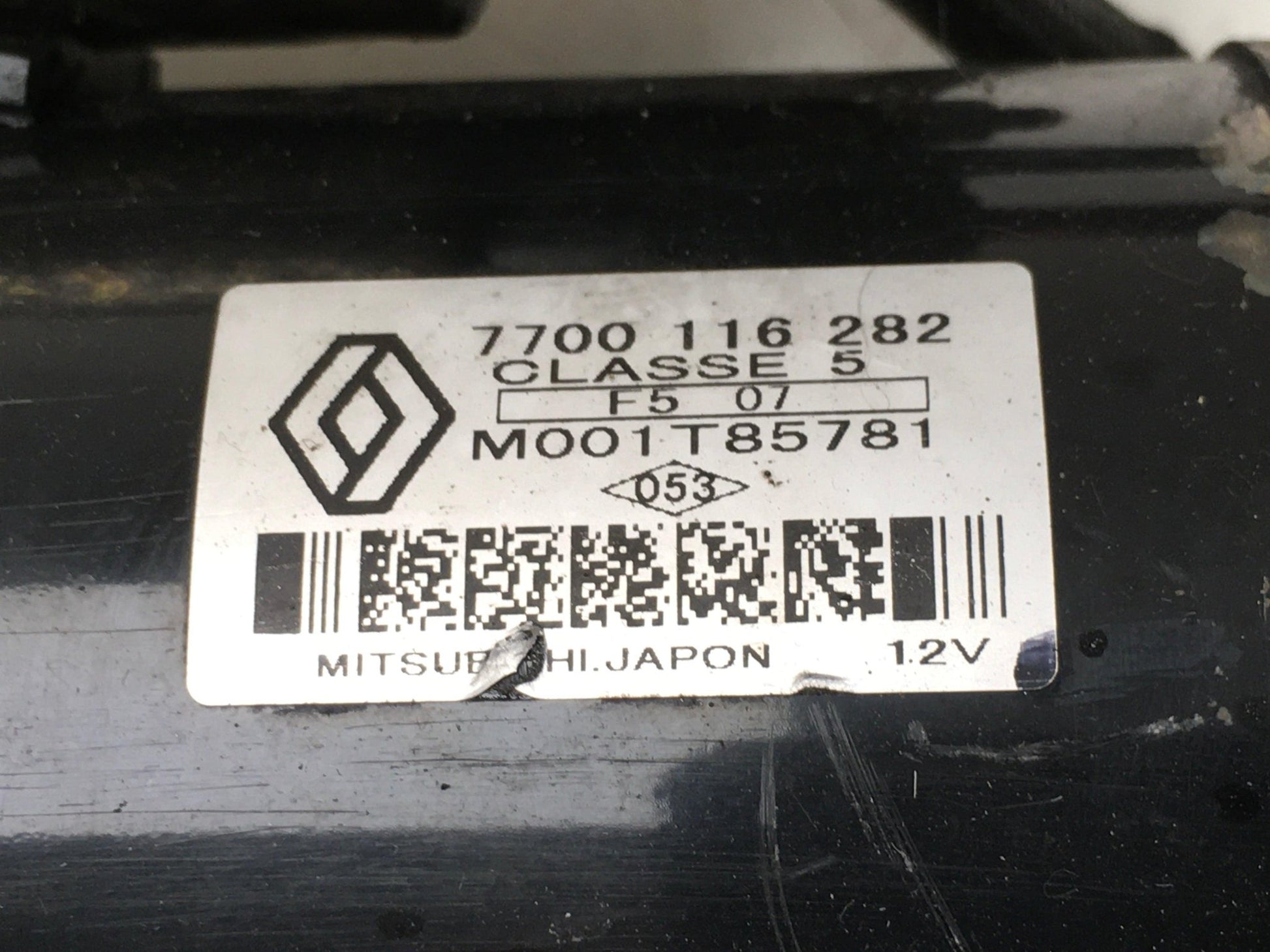 Motor arranque Renault 7700116282 - 7700116282 _