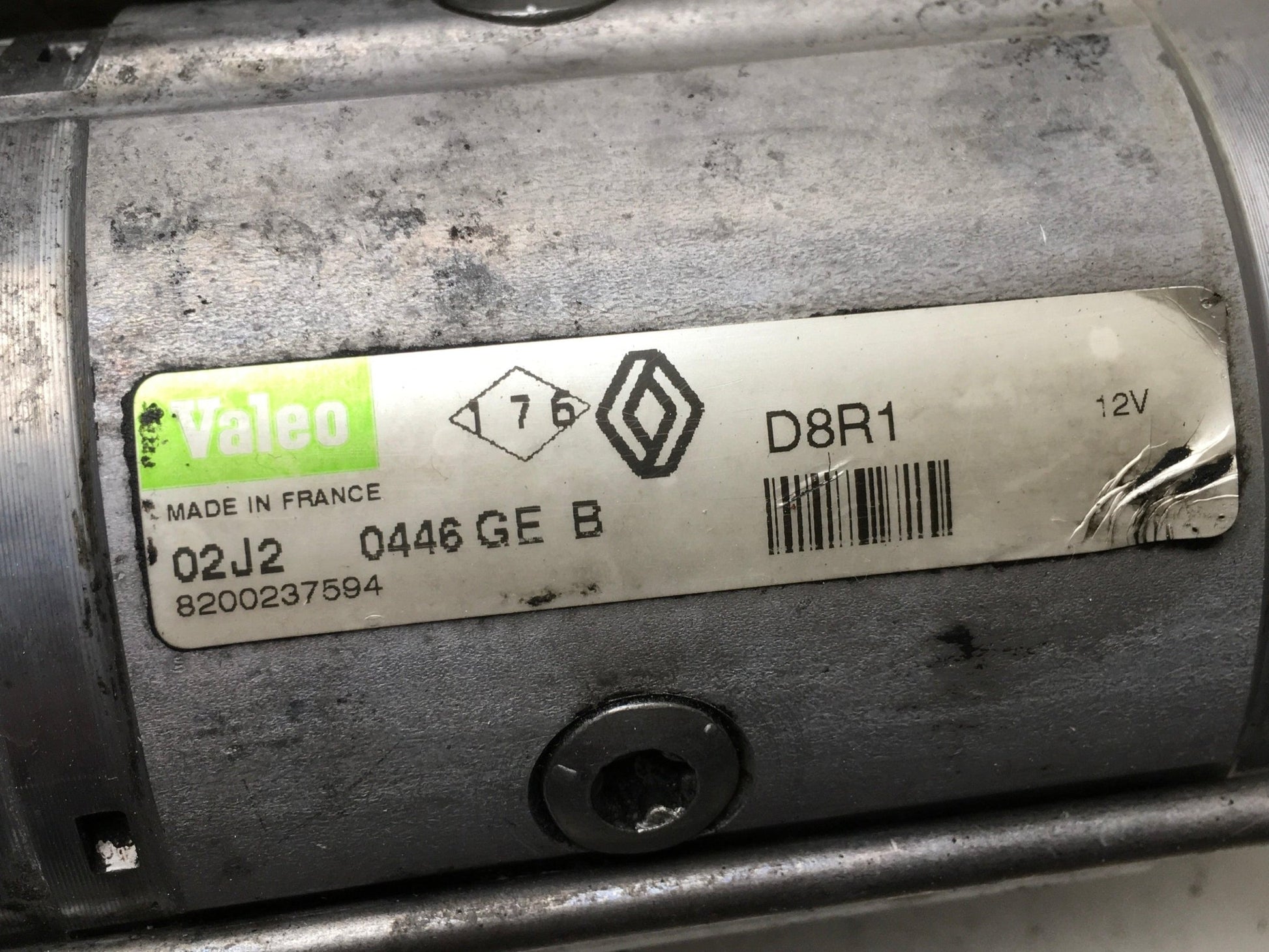 Motor arranque Renault 8200237594 - 8200237594