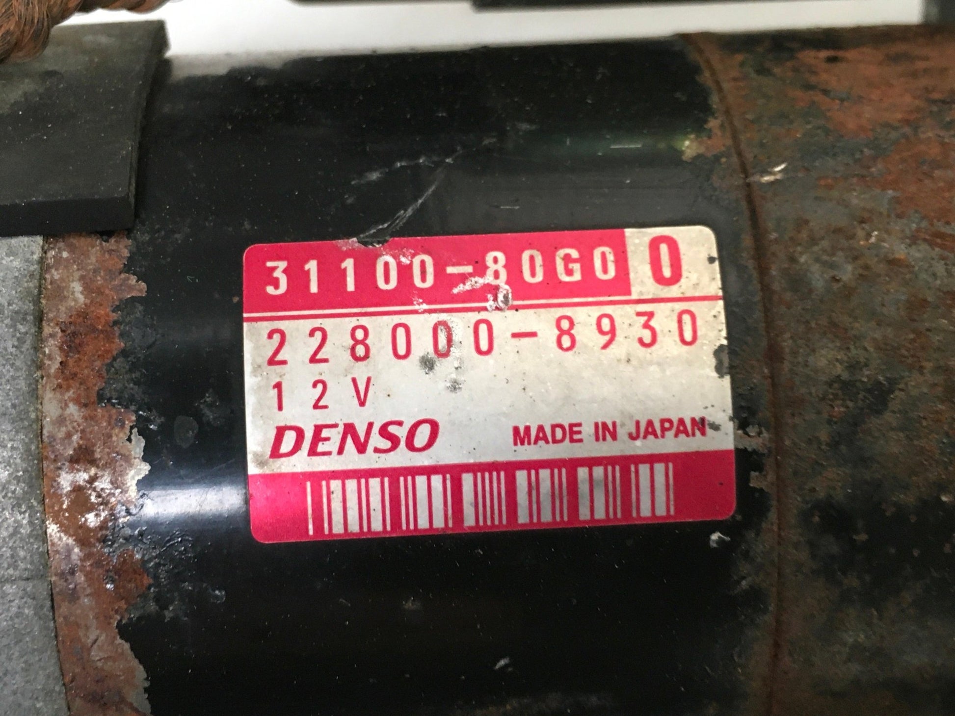 Motor arranque Suzuki 2280008930 - 2280008930