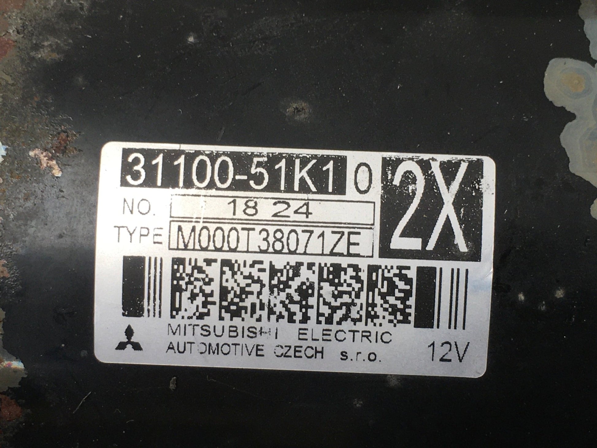 Motor arranque Suzuki Swift IV - 3110051K1