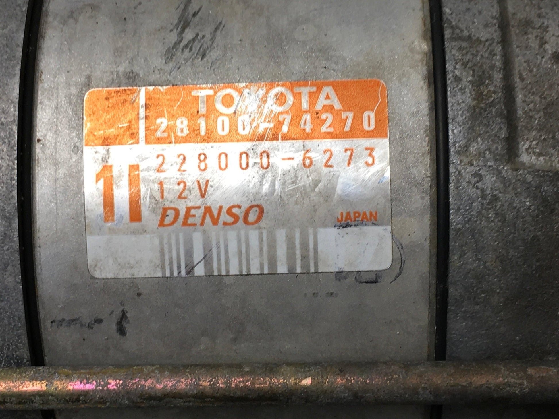 Motor arranque Toyota Rav4 II 2810074270 - 2810074270 _