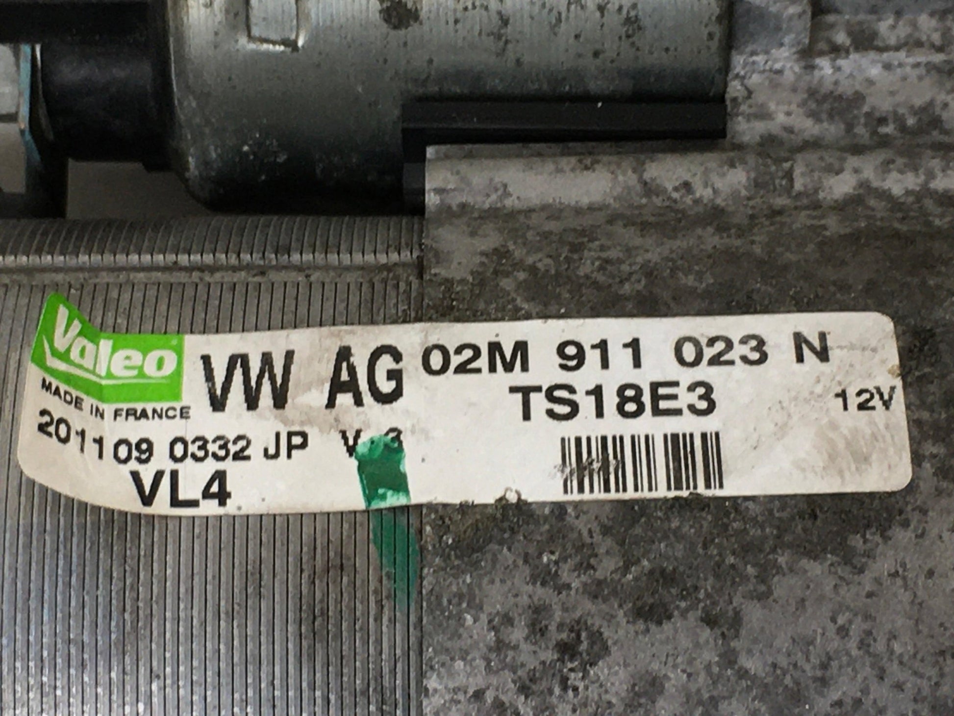 Motor arranque VW 02M911023N - 02M911023N