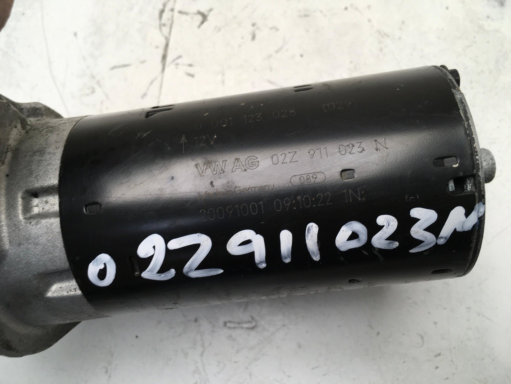 Motor arranque VW 02Z911023N - 02Z911023N