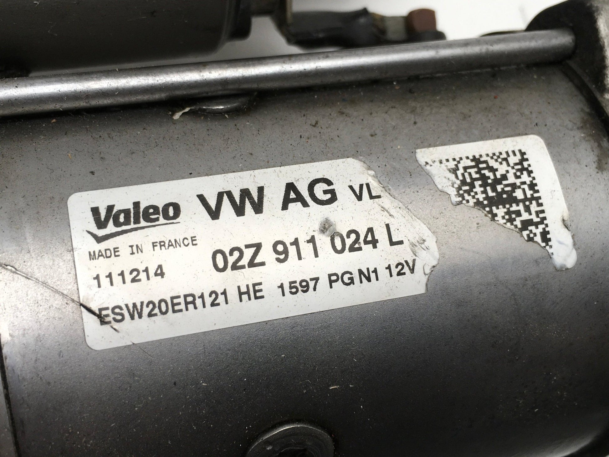 Motor arranque VW 02Z911024L - 02Z911024L